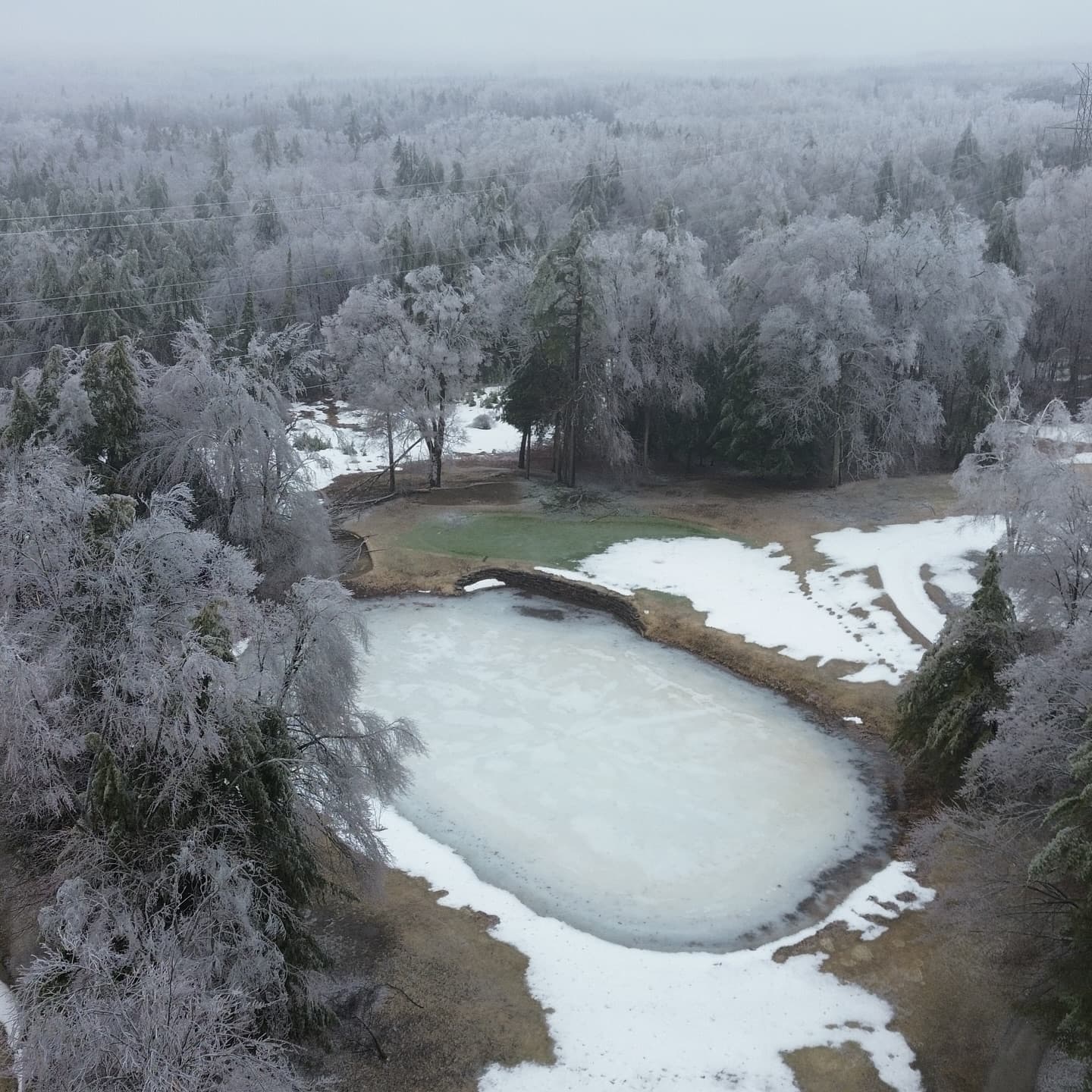 What a week! We received significant tree damage on the course, especially around the clubhouse and the north course.
Outside of trees the course was not damaged, and the greens are still looking great π
Weβre happy to report that everyoneβs favourite trees on 6 north and 9 south received no damage from the storm π
As we wait on power to be restored our crew is out cleaning up the damaged trees and getting the course ready for the season!