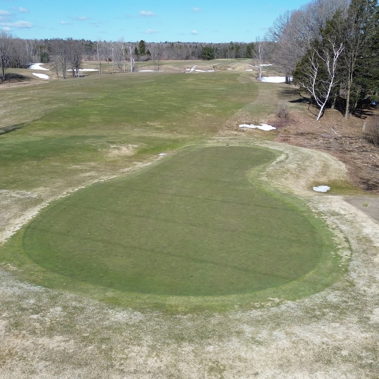 The greens made it through the ice storm π₯
Stay tuned for opening day announcement!