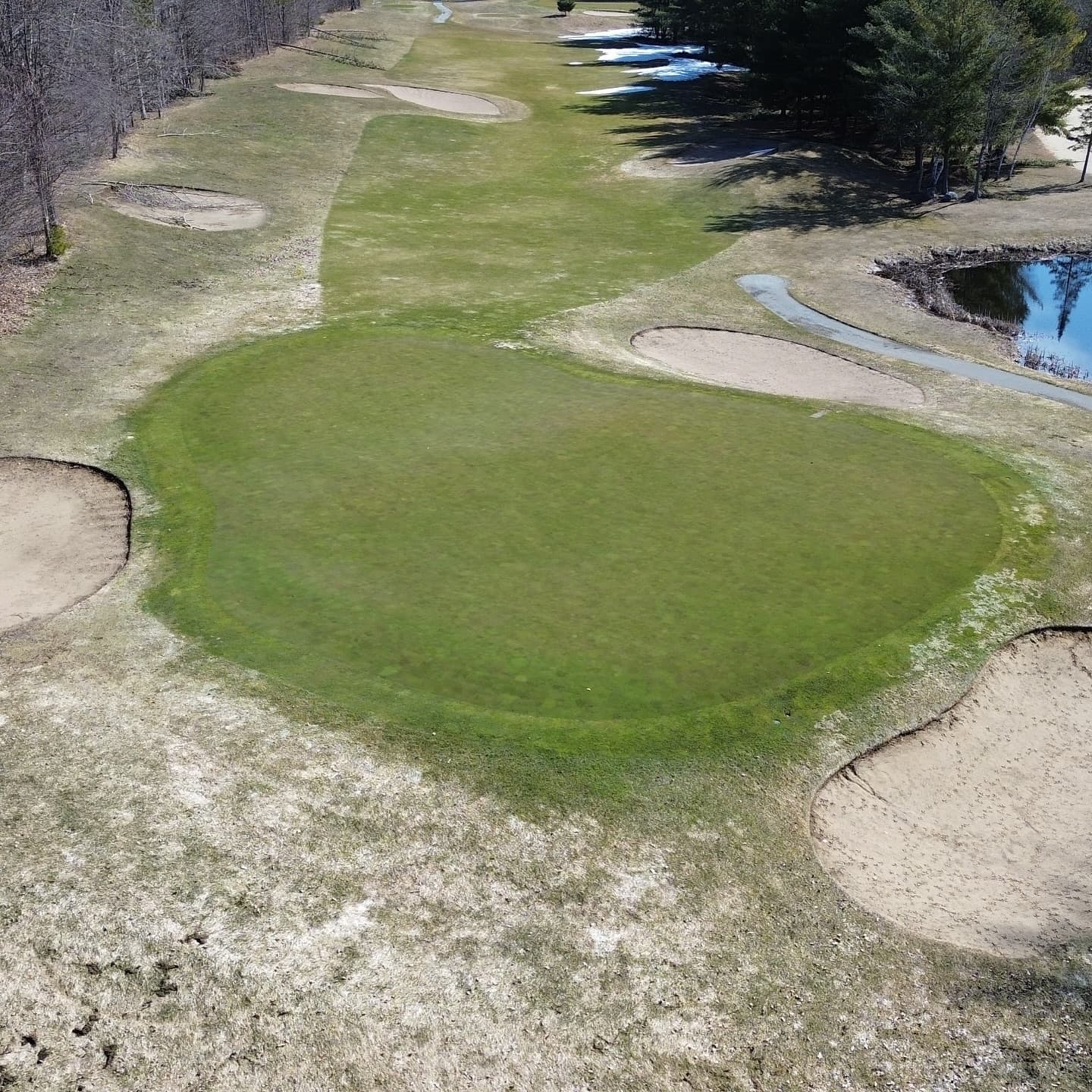 The greens made it through the ice storm π₯
Stay tuned for opening day announcement!