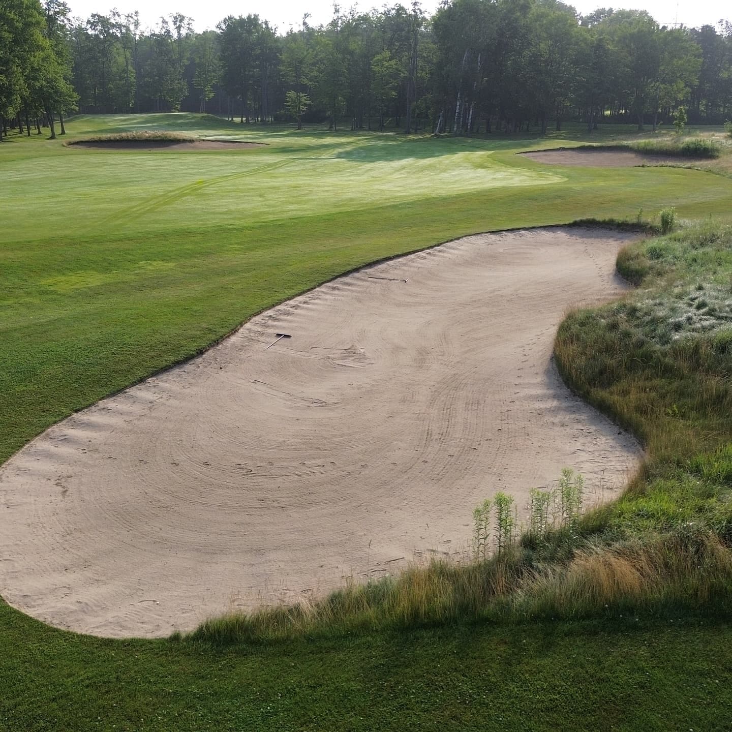 A perfect morning on the south course π