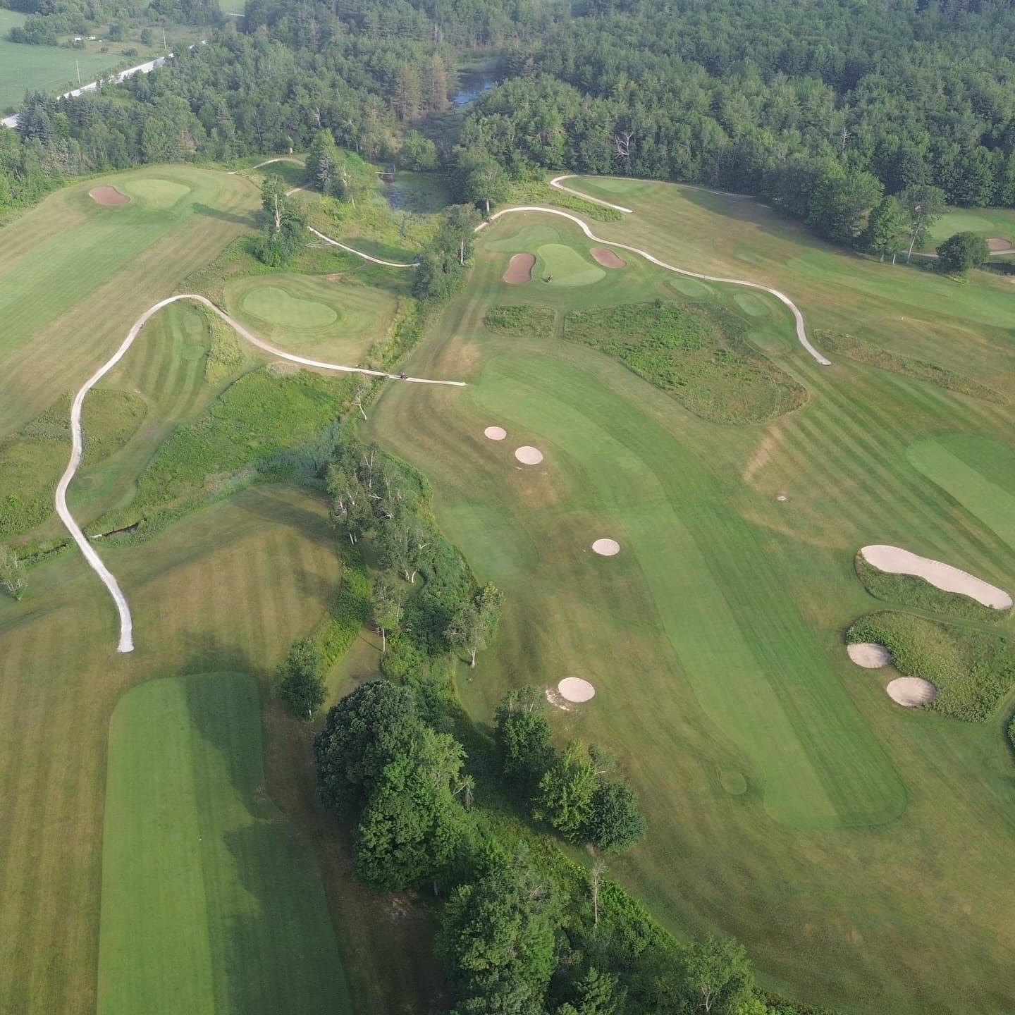 A perfect morning on the south course π