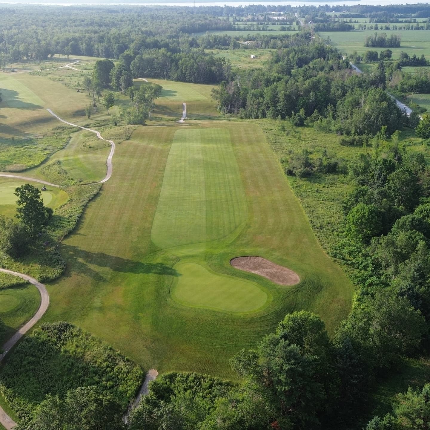 A perfect morning on the south course π