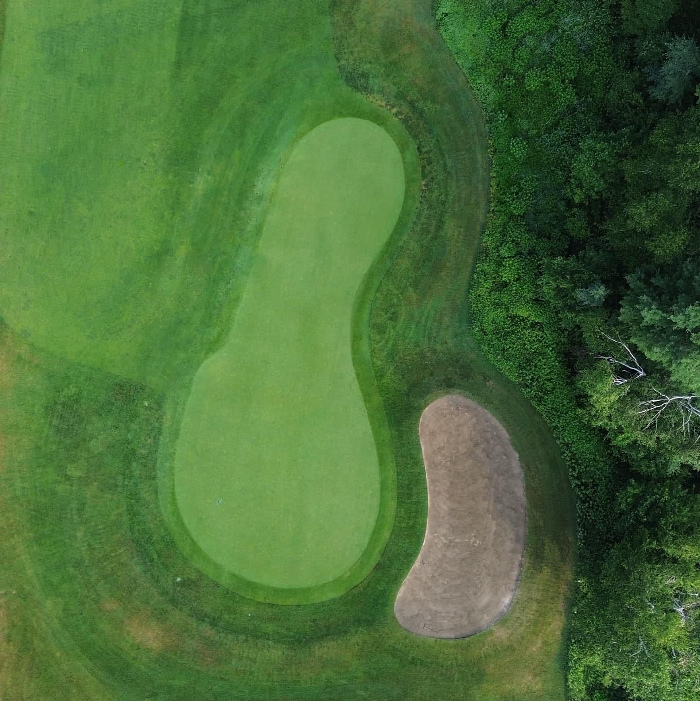 A perfect morning on the south course π
