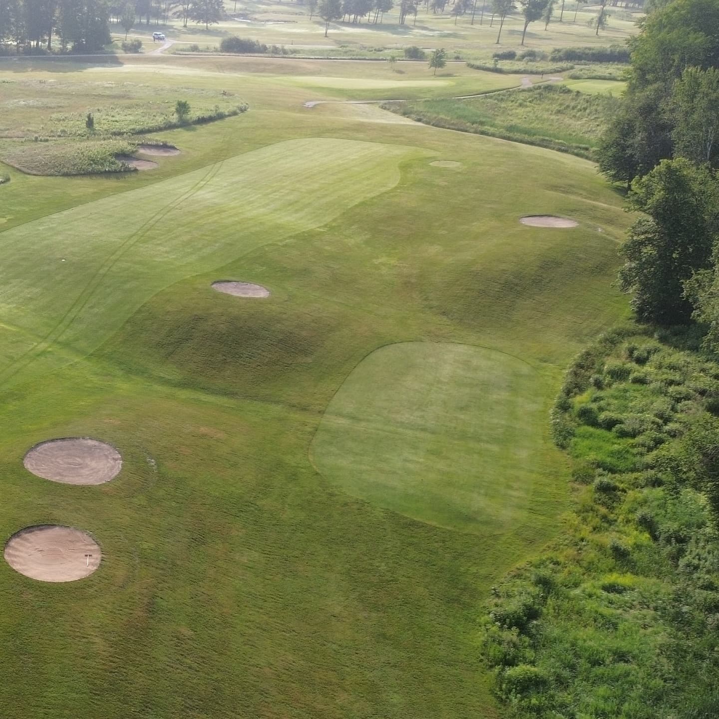 A perfect morning on the south course π