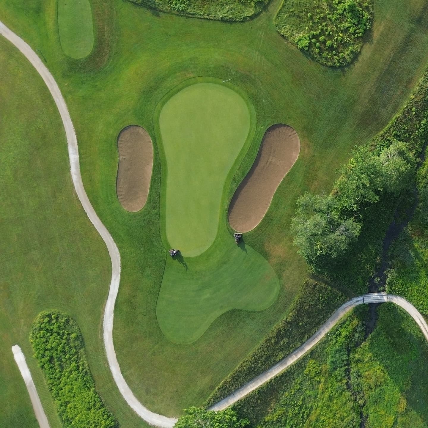 A perfect morning on the south course π