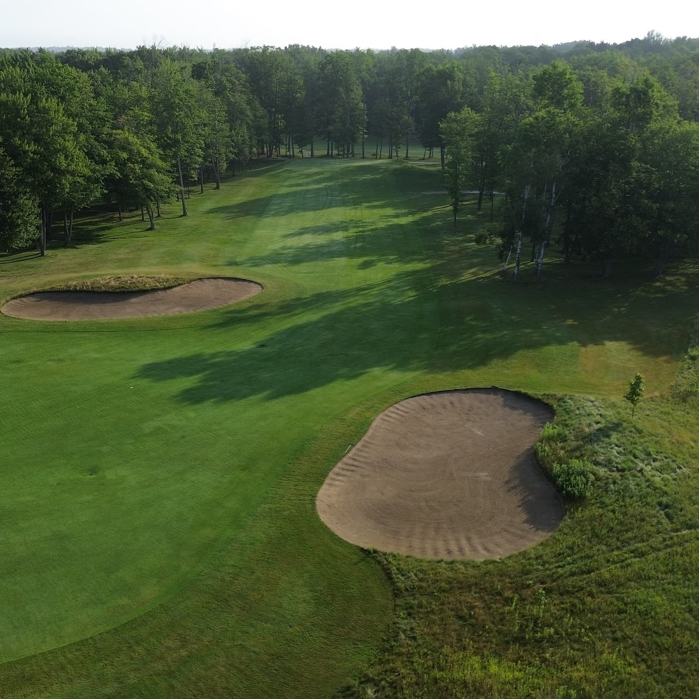 A perfect morning on the south course π