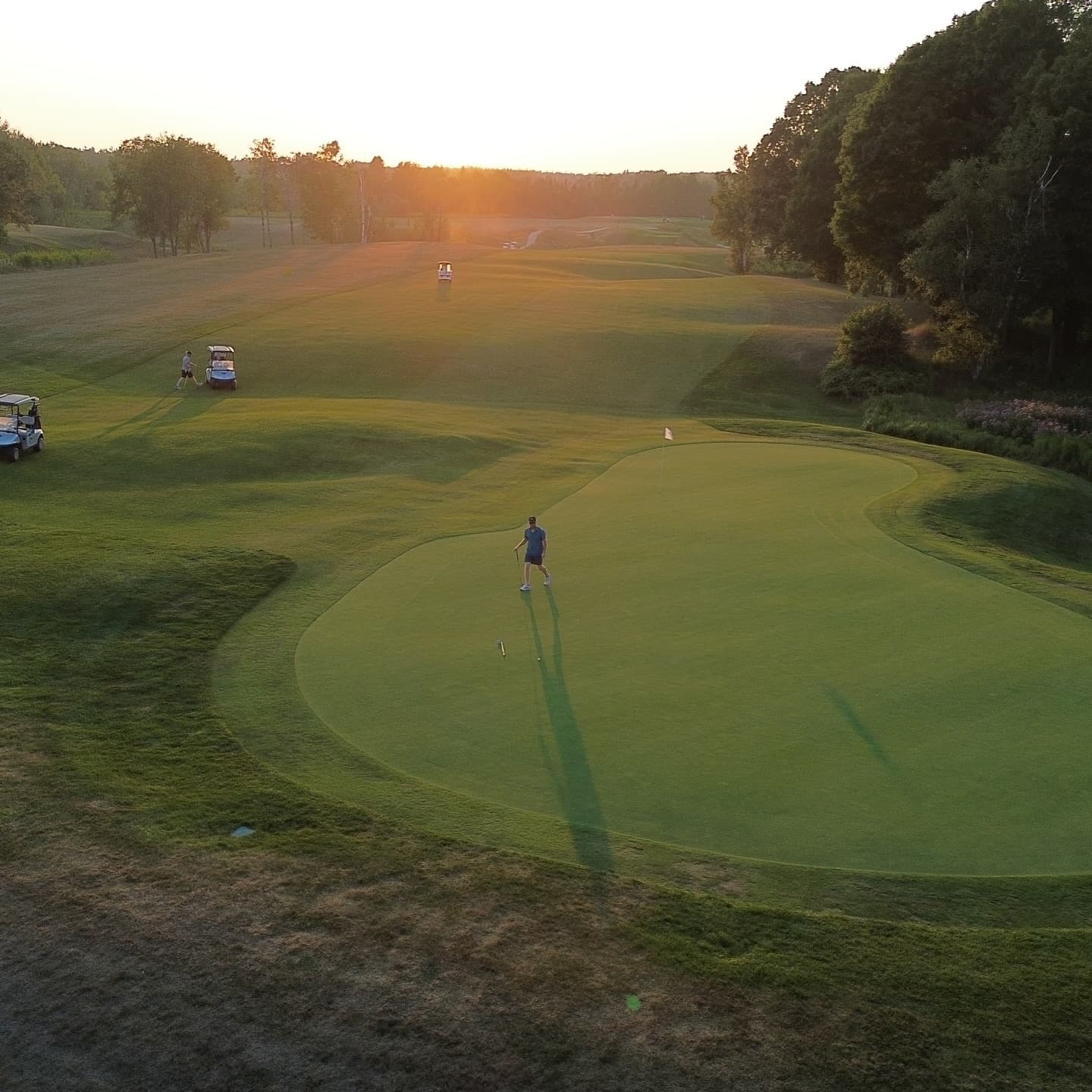 Course is crispy π₯π₯π₯π₯
The least amount of rain weβve seen in a very long time. The course is playing so firm and fast π#SummerGolf