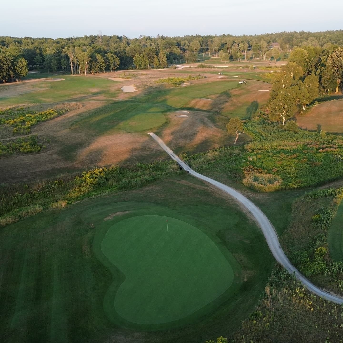 Course is crispy π₯π₯π₯π₯
The least amount of rain weβve seen in a very long time. The course is playing so firm and fast π#SummerGolf