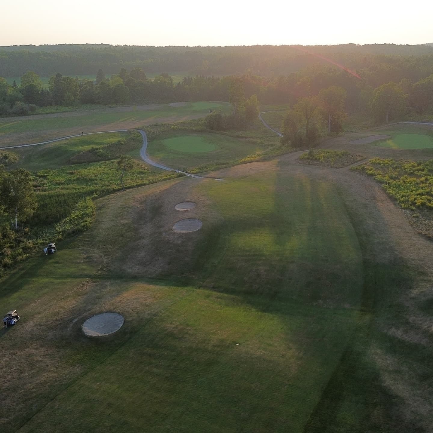 Course is crispy π₯π₯π₯π₯
The least amount of rain weβve seen in a very long time. The course is playing so firm and fast π#SummerGolf