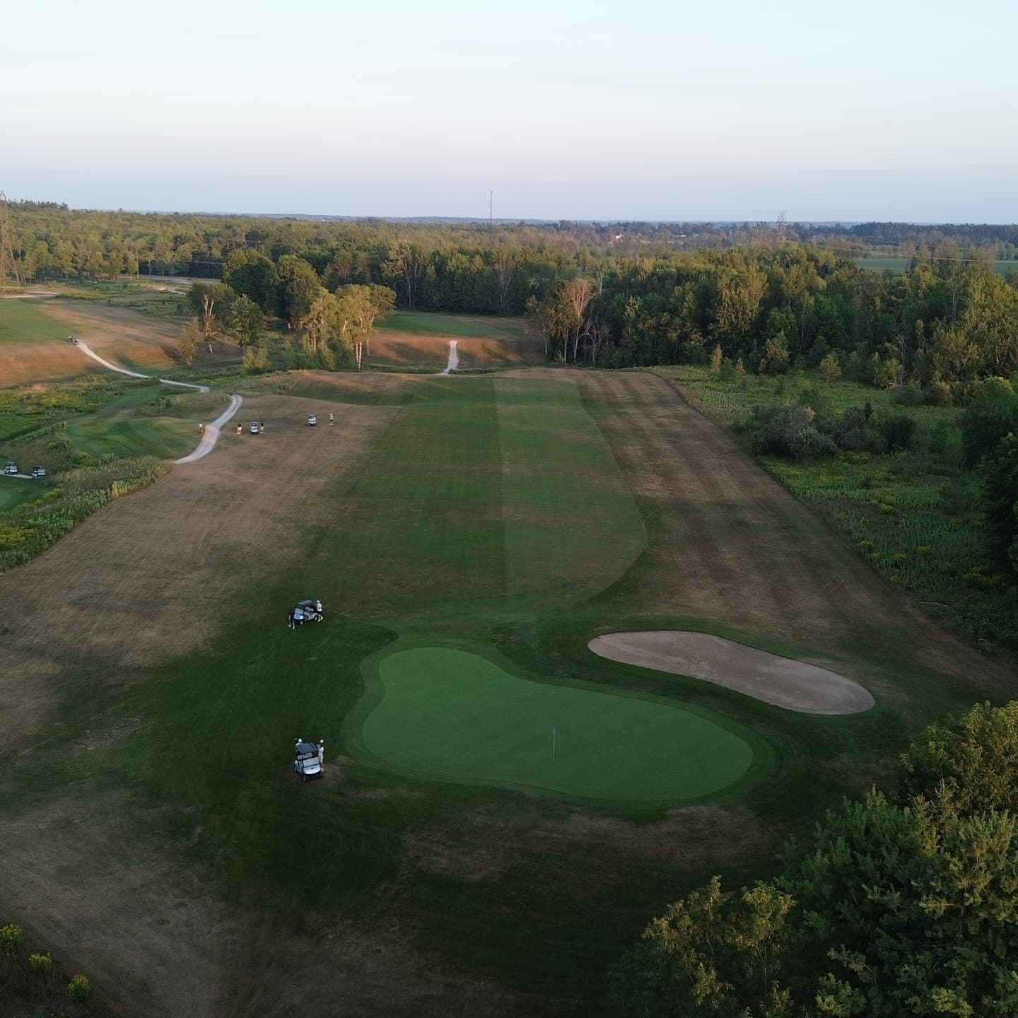 Course is crispy π₯π₯π₯π₯
The least amount of rain weβve seen in a very long time. The course is playing so firm and fast π#SummerGolf