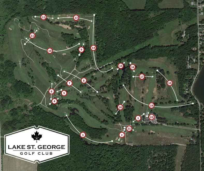 The course is set for Backwards Golf π₯
22 holes
Par 79
15 Par 3s
3 Par 4s
2 Par 5s
2 Par 6s
#PlayTheLake