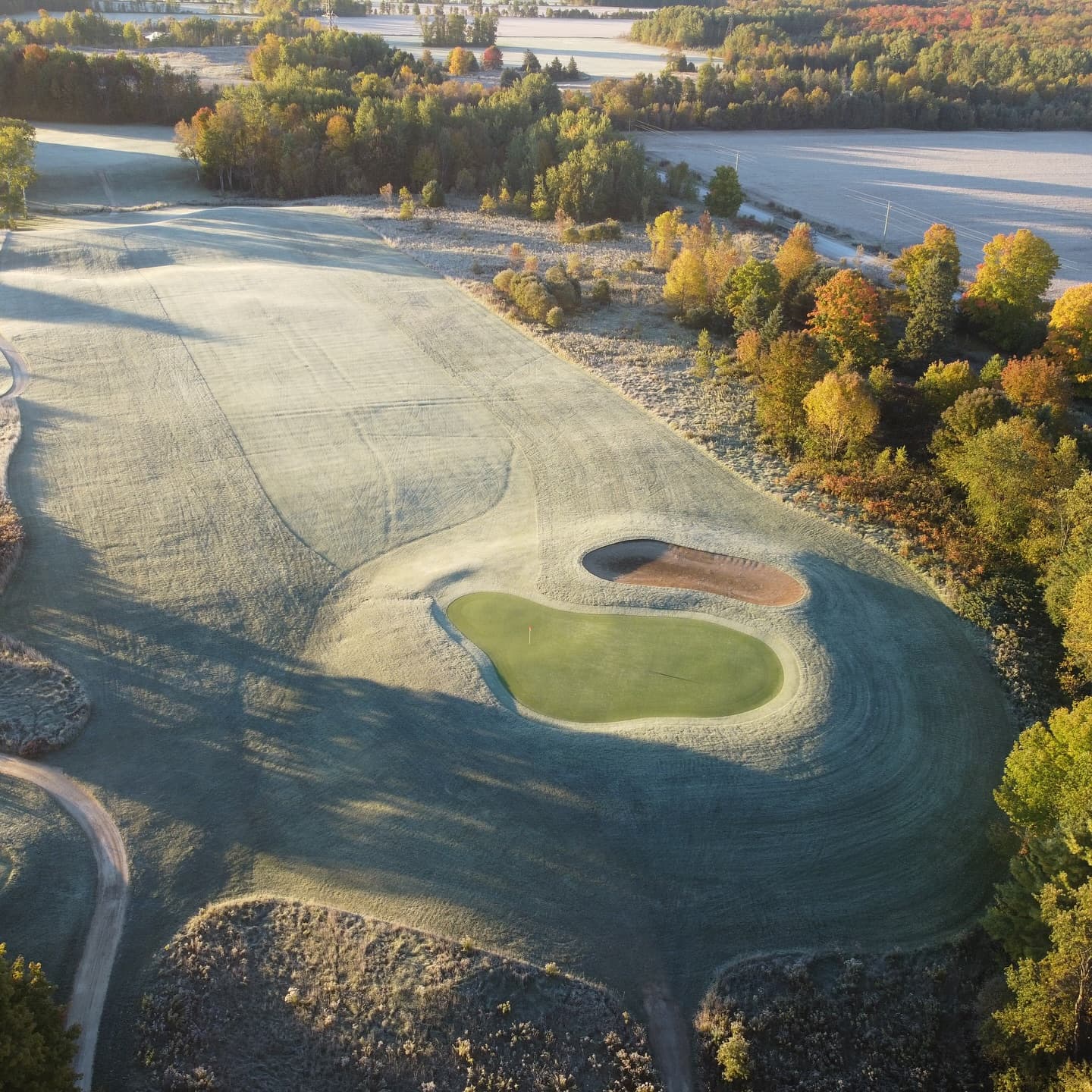 Frost mornings coming soon π₯Ά
This was a frost delay on September 28th, 2022 at 8:30am #PlayTheLake