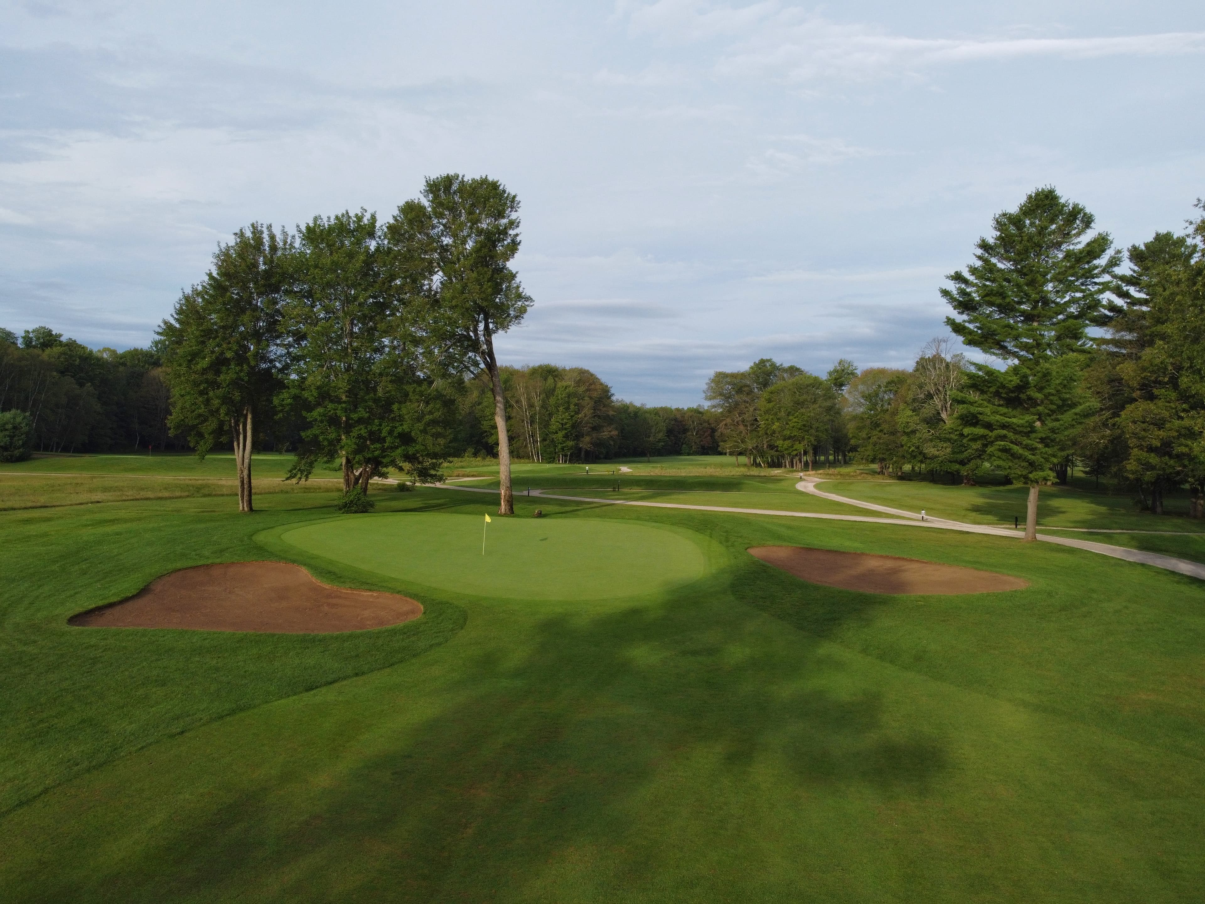 Hole number 9 on the North course