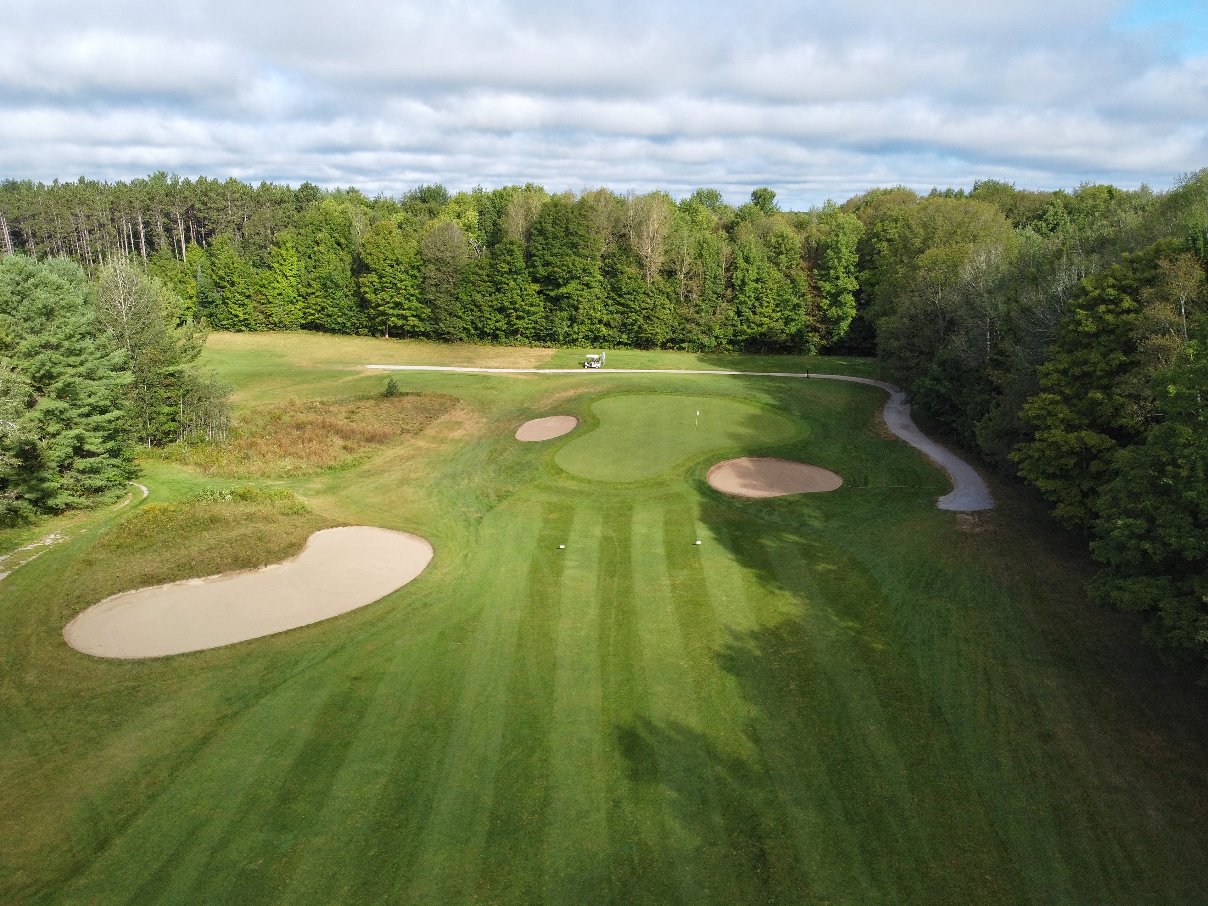 Hole number 4 on the West course