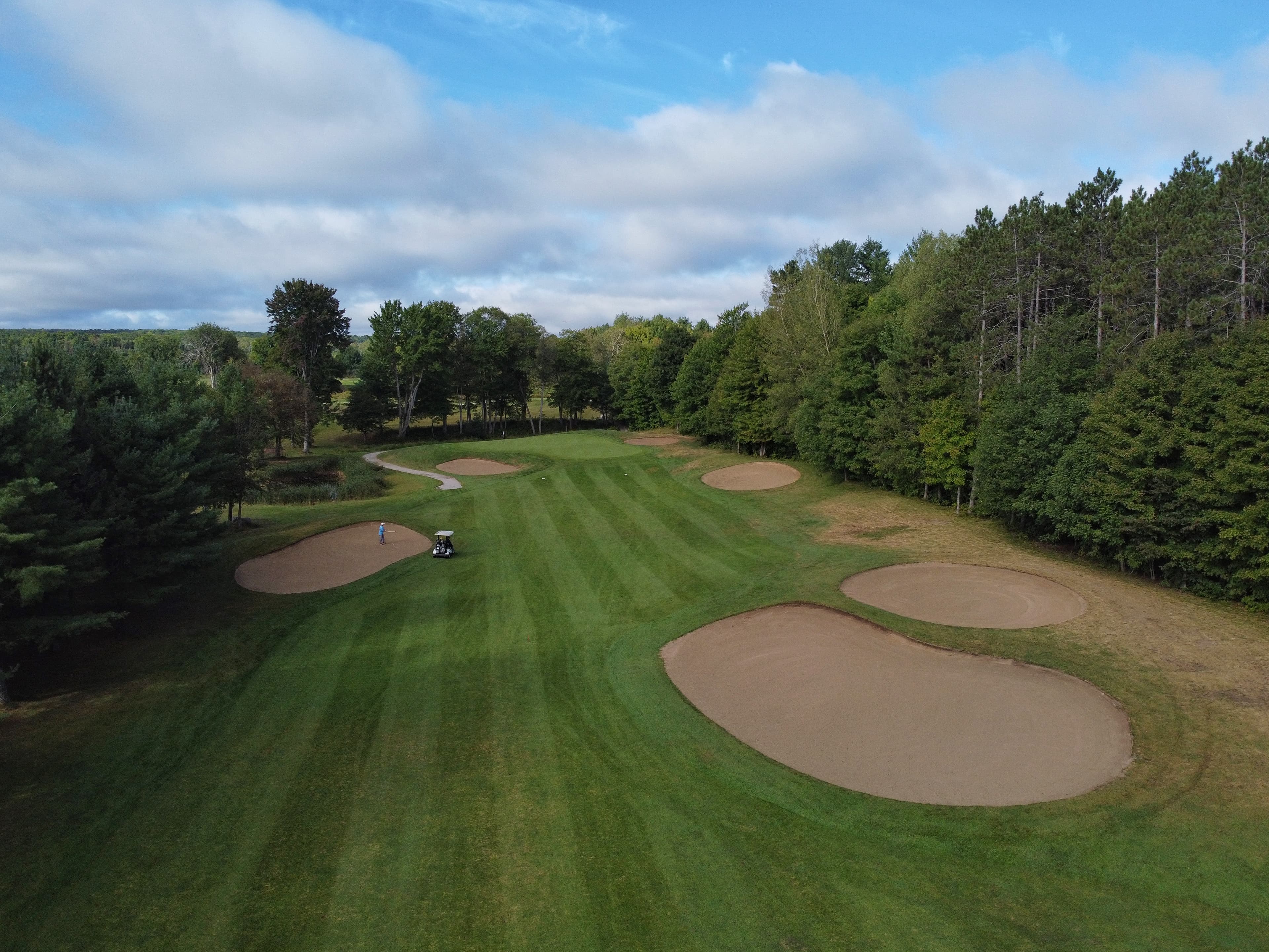 Hole number 5 on the West course