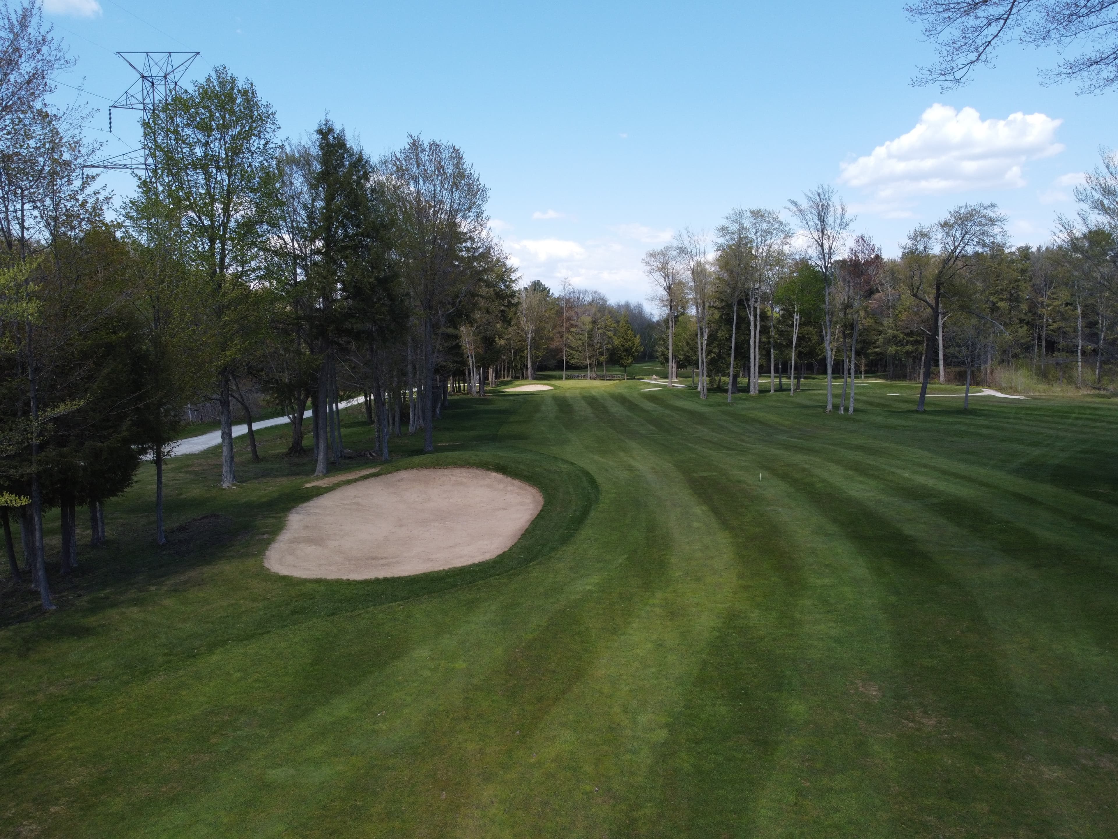 Hole number 3 on the West course