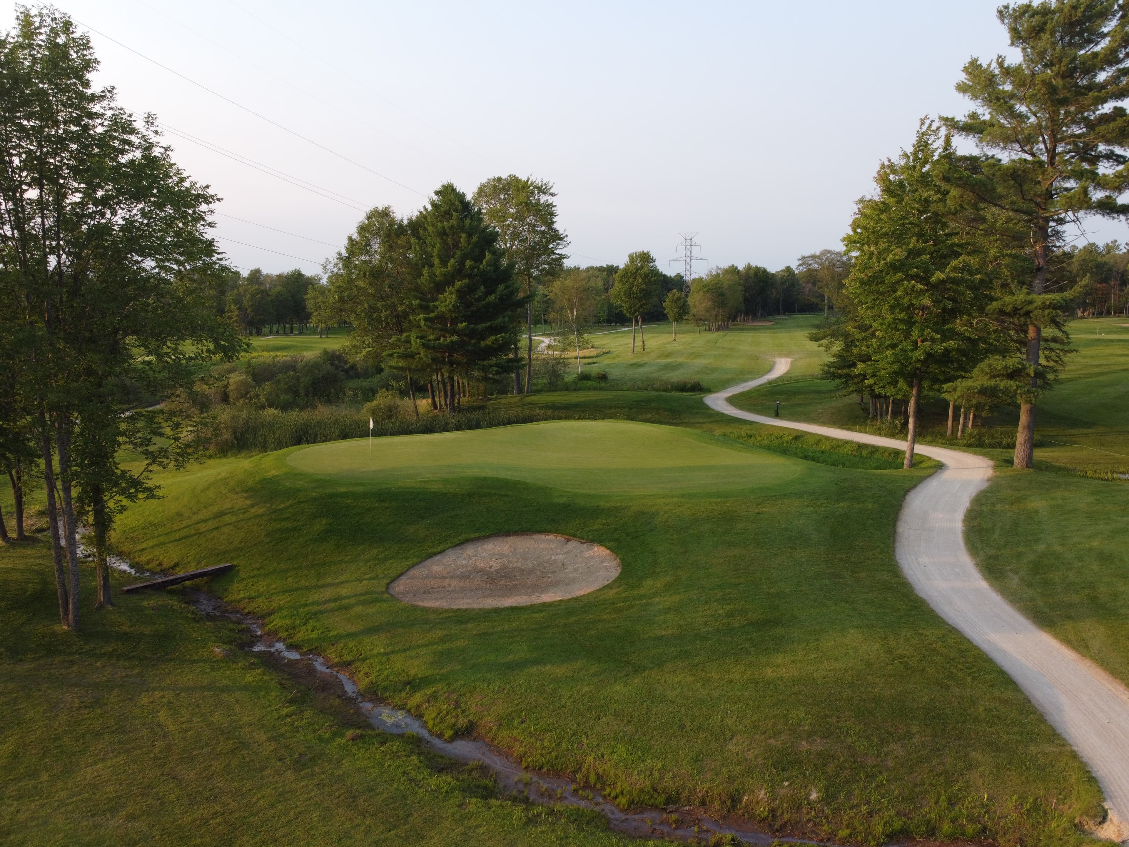 Hole number 2 on the West course