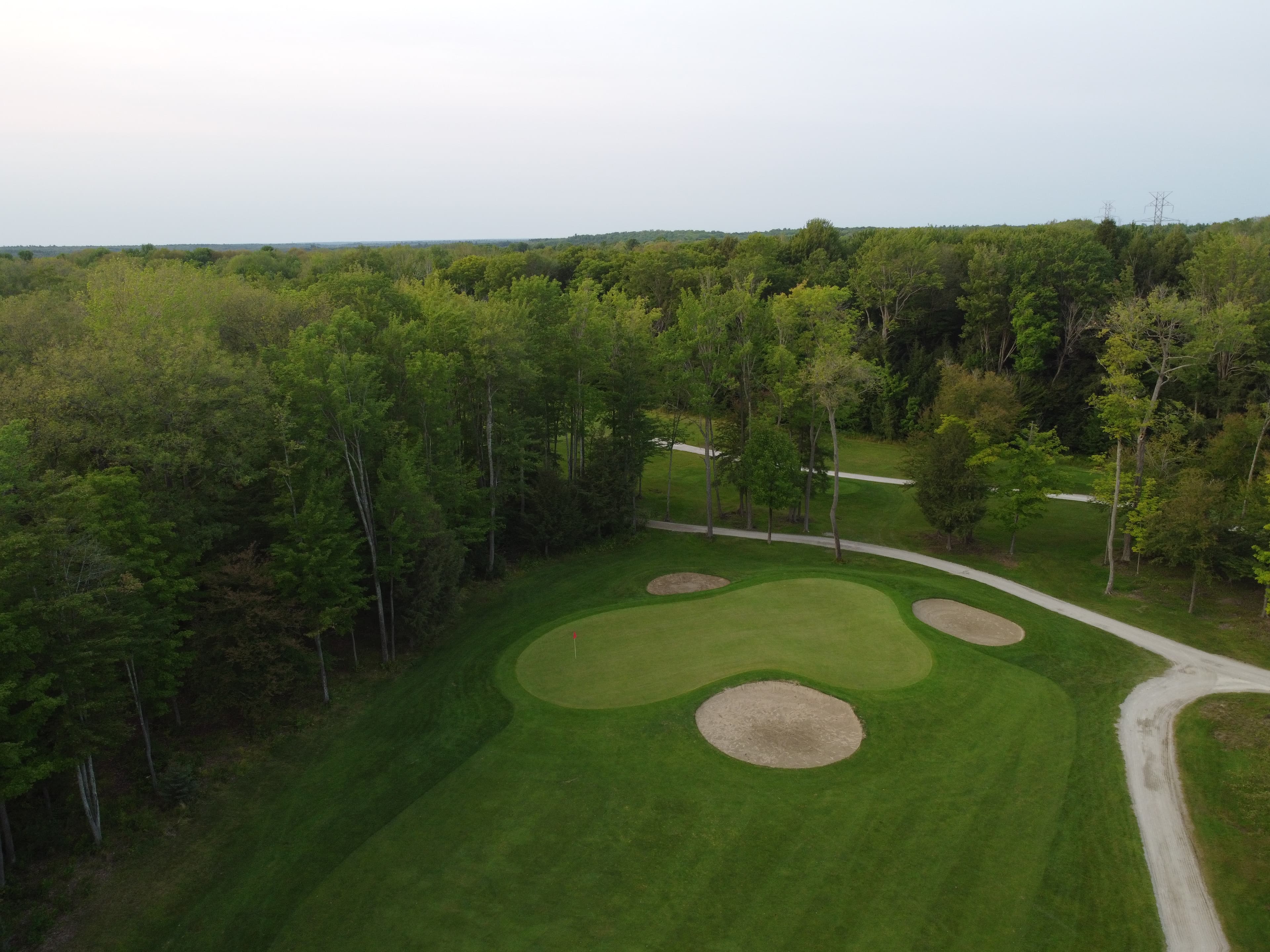 Hole number 7 on the West course