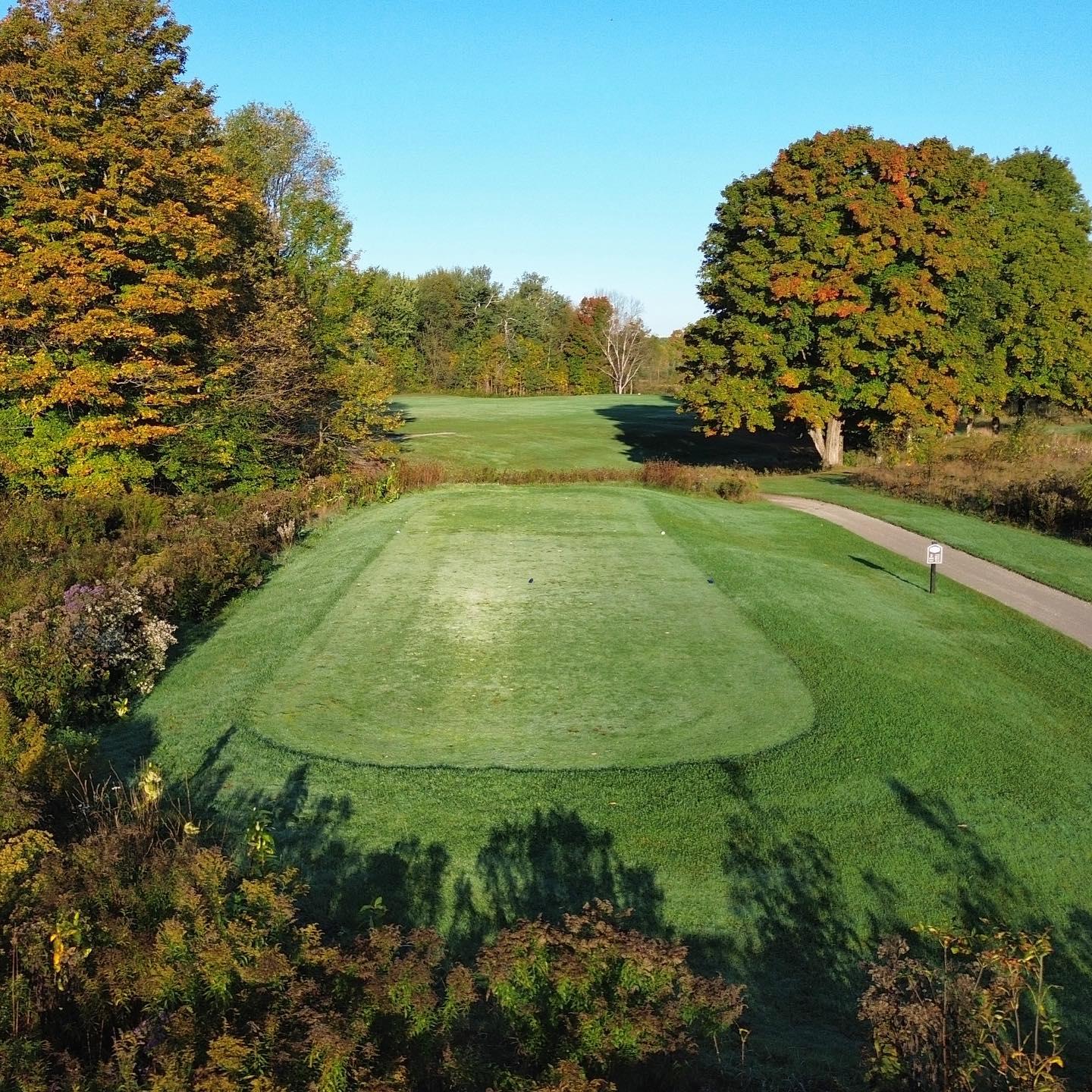 Starting to see some colour 👌#FallGolf