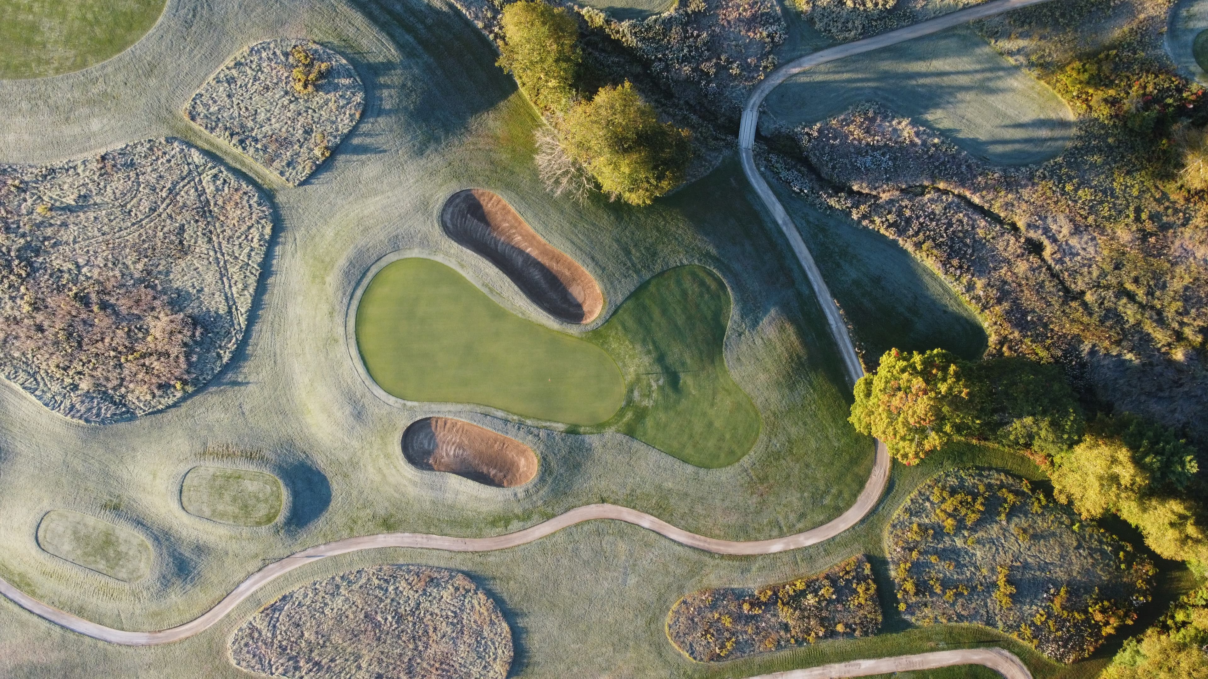 Drone image of Lake St. George