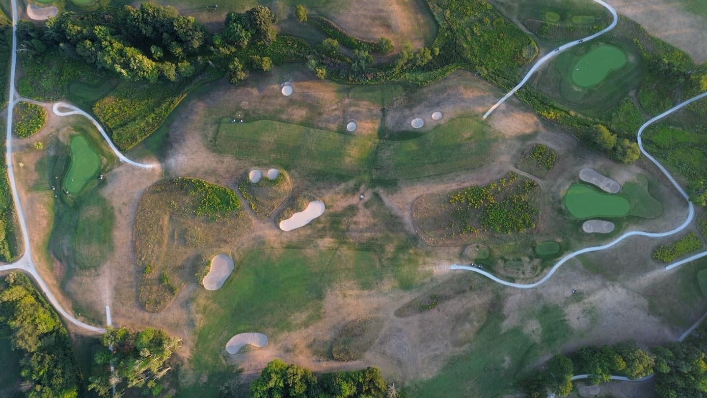 6 months ago we were in the middle of the longest drought the course has experienced. Conditions were so firm and fast π₯π₯ #crispy