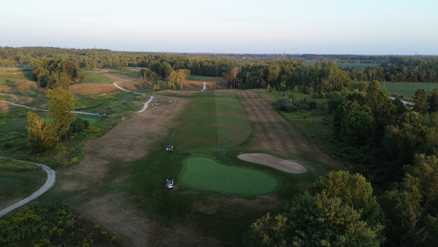 6 months ago we were in the middle of the longest drought the course has experienced. Conditions were so firm and fast π₯π₯ #crispy