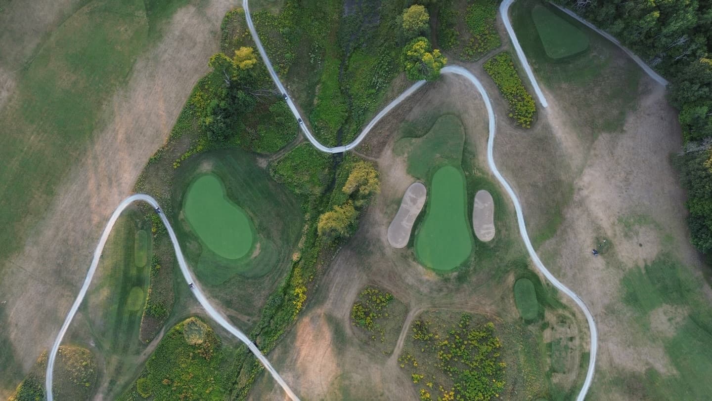 6 months ago we were in the middle of the longest drought the course has experienced. Conditions were so firm and fast π₯π₯ #crispy