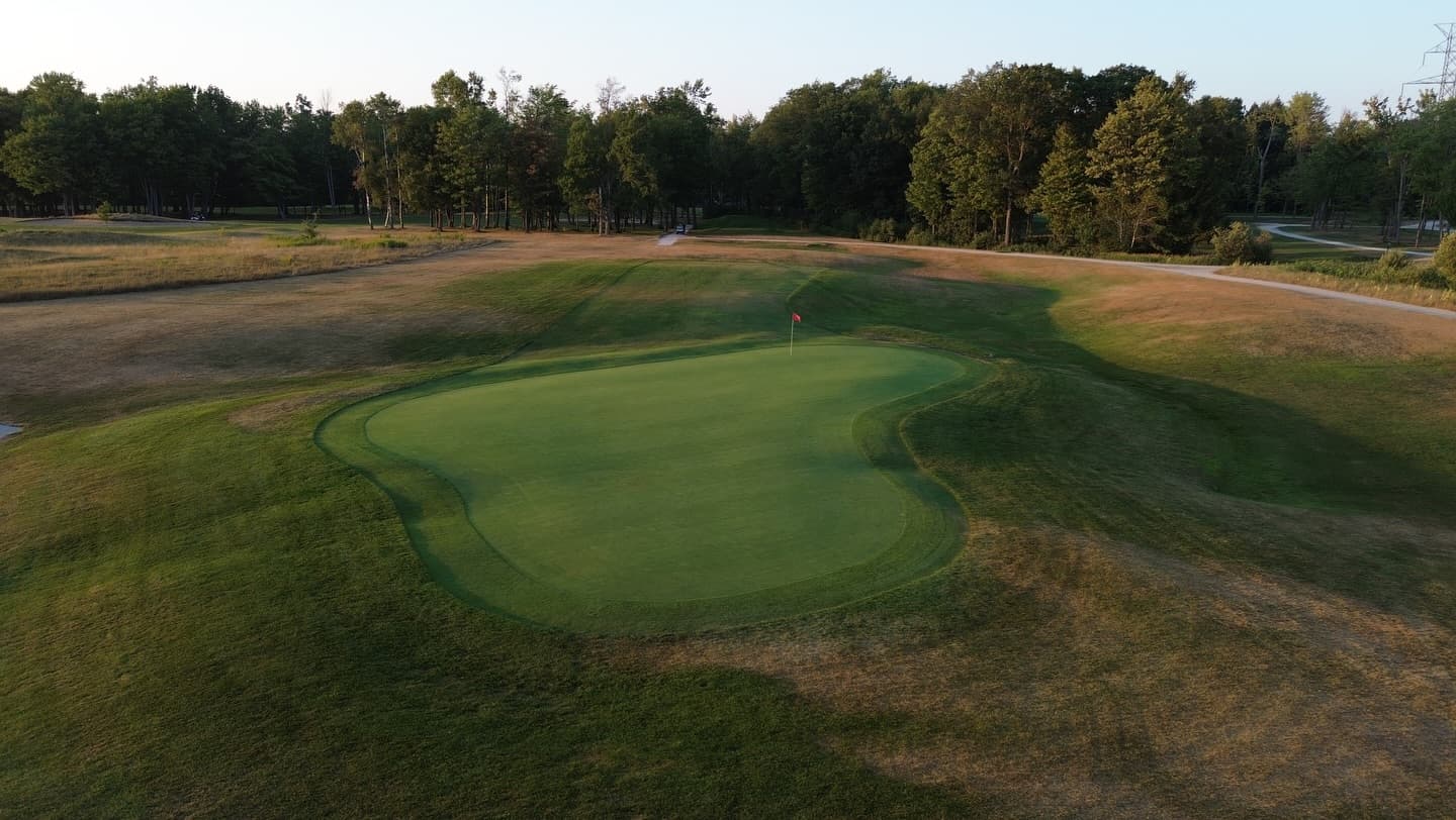 6 months ago we were in the middle of the longest drought the course has experienced. Conditions were so firm and fast π₯π₯ #crispy