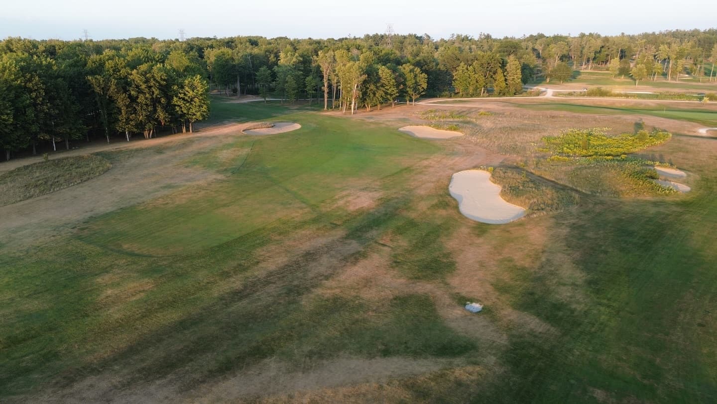 6 months ago we were in the middle of the longest drought the course has experienced. Conditions were so firm and fast π₯π₯ #crispy