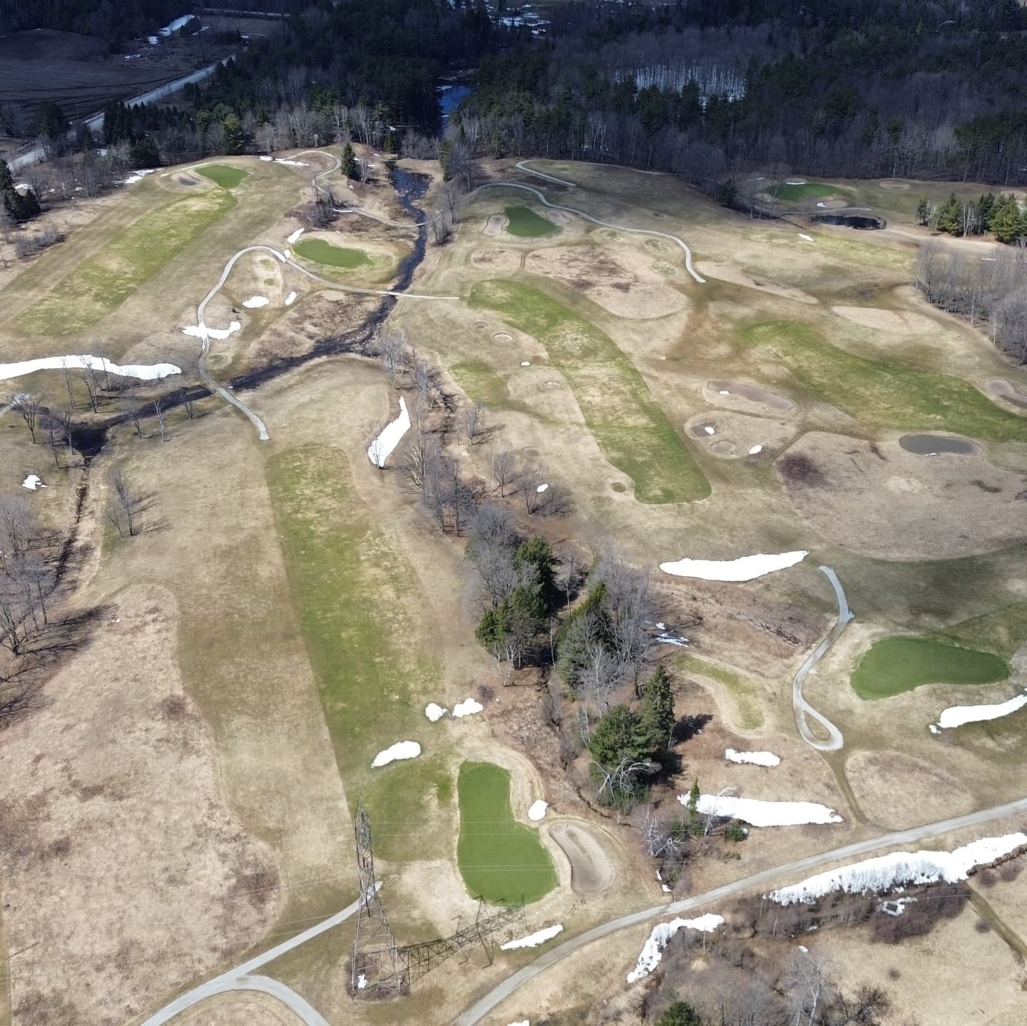 Happy Masters Saturday! The course is starting to dry out. Greens are looking amazing π₯
Golf season is coming!!