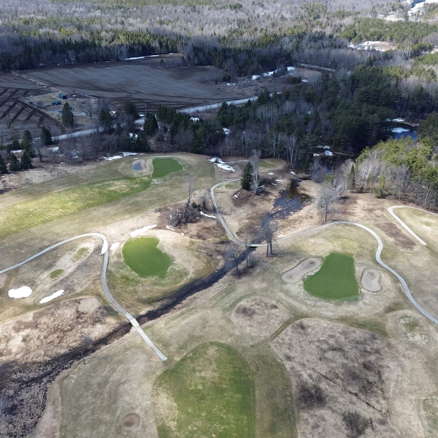 Happy Masters Saturday! The course is starting to dry out. Greens are looking amazing π₯
Golf season is coming!!