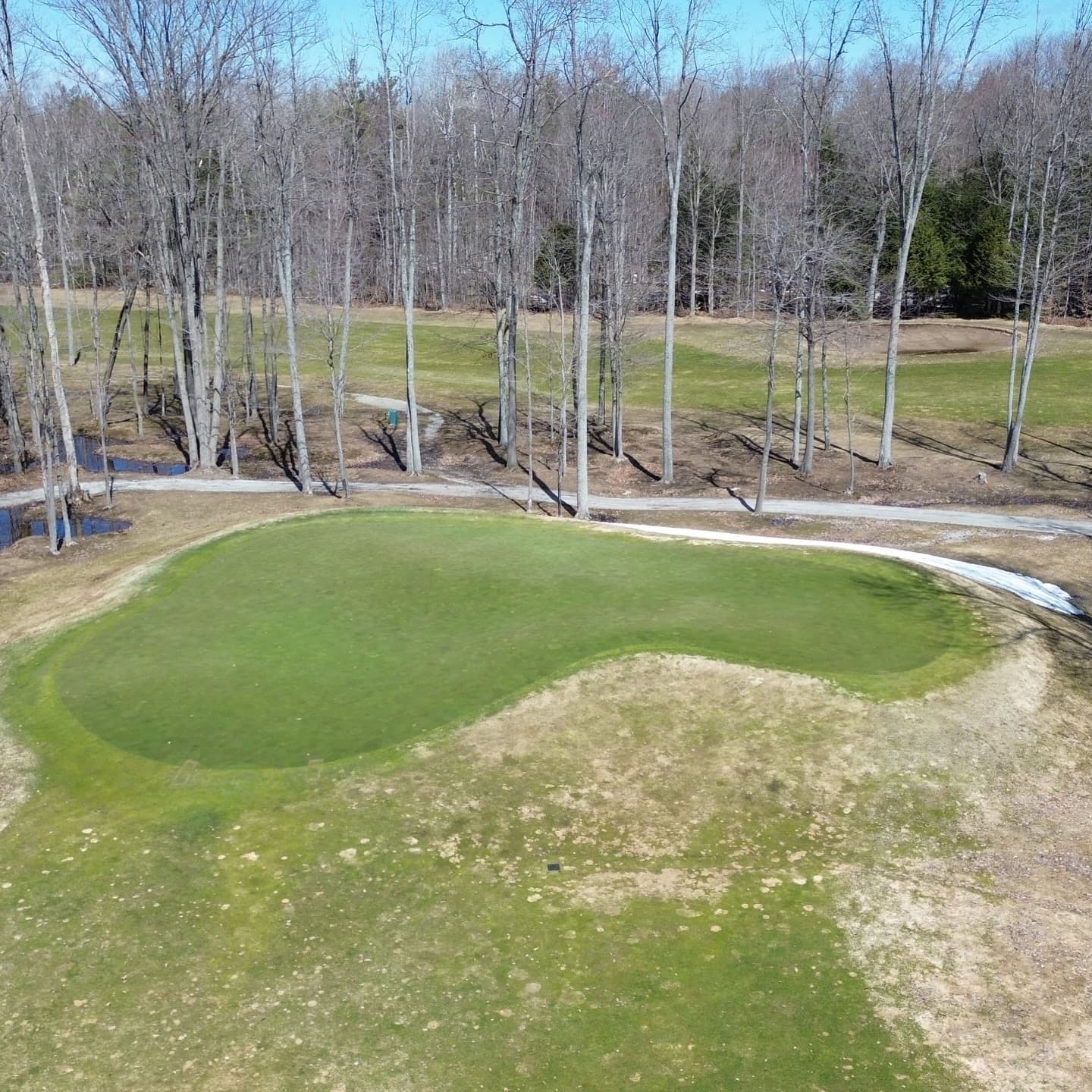 Happy Masters Saturday! The course is starting to dry out. Greens are looking amazing π₯
Golf season is coming!!
