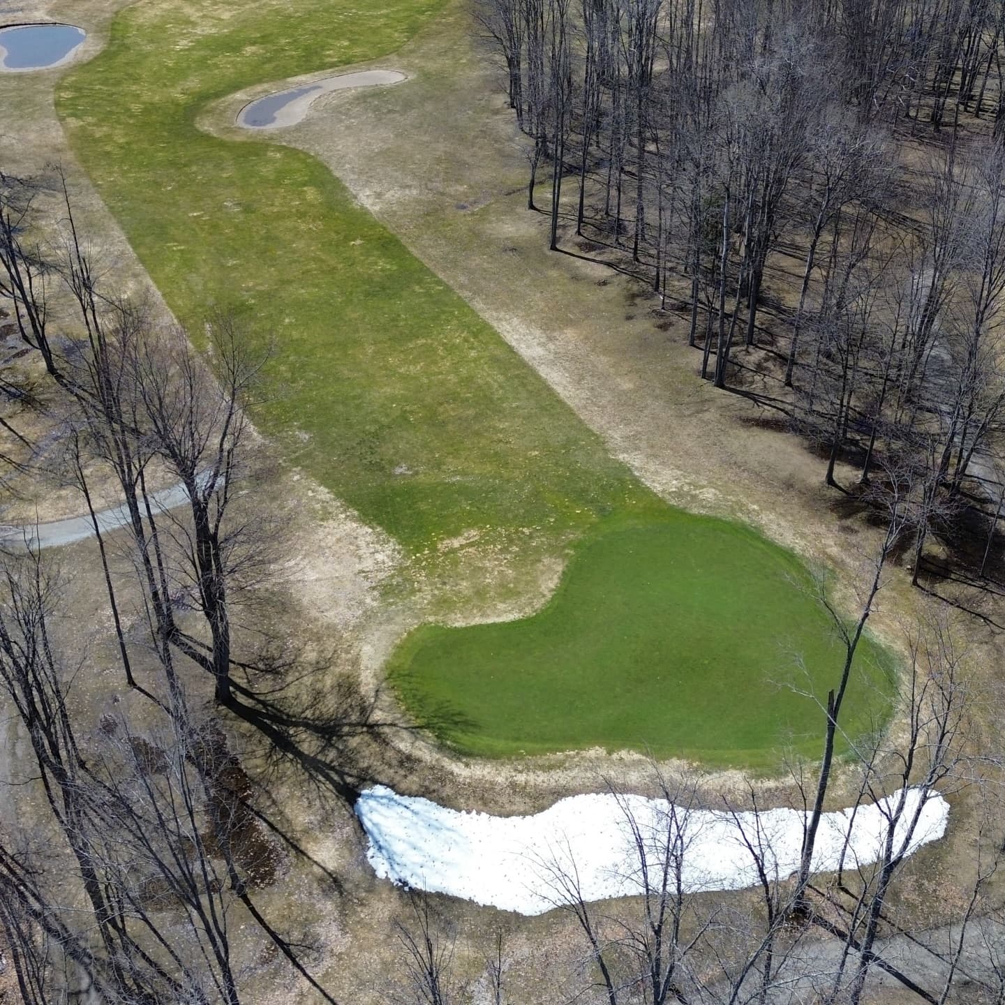Happy Masters Saturday! The course is starting to dry out. Greens are looking amazing π₯
Golf season is coming!!