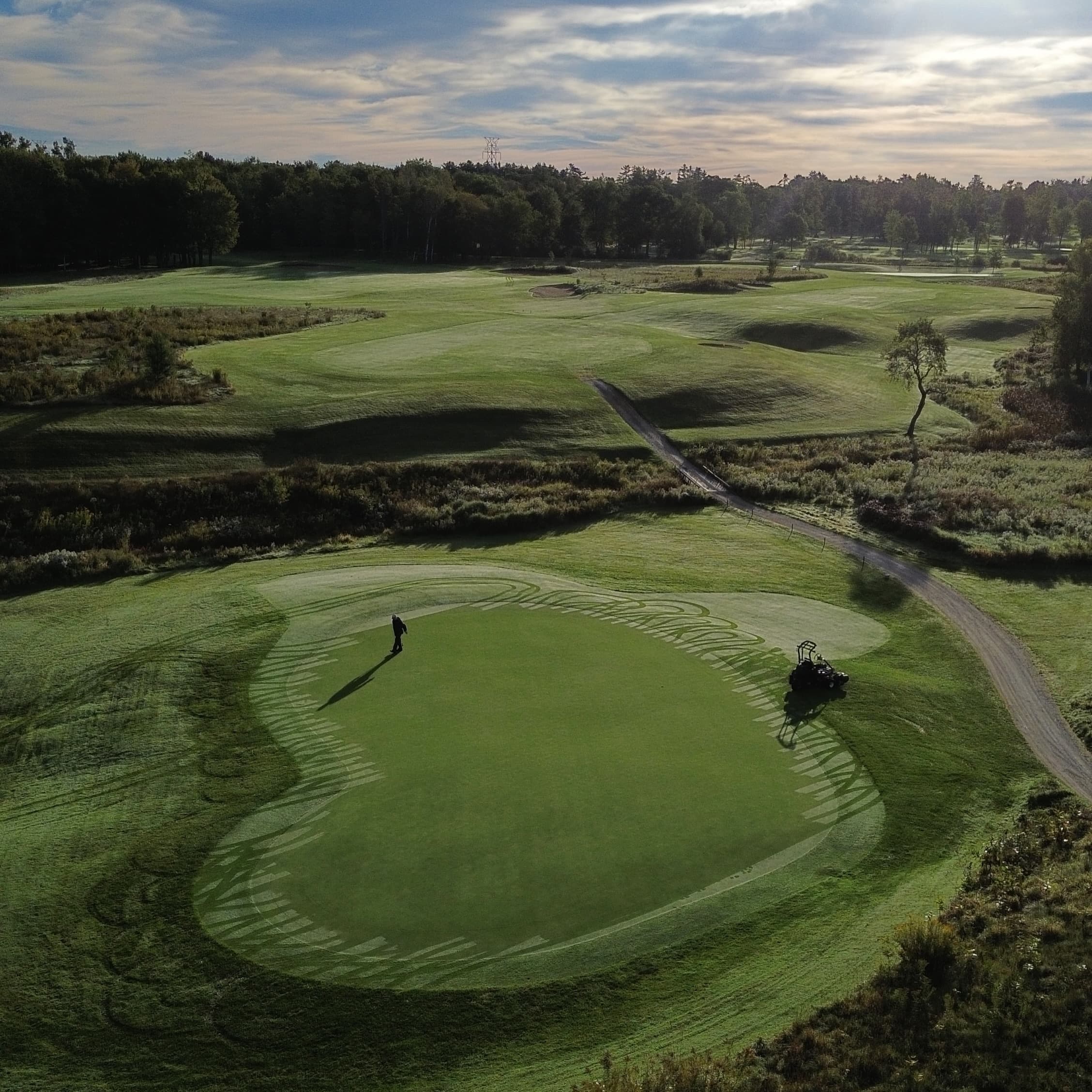 The course is set for Club Championship Round 1 π