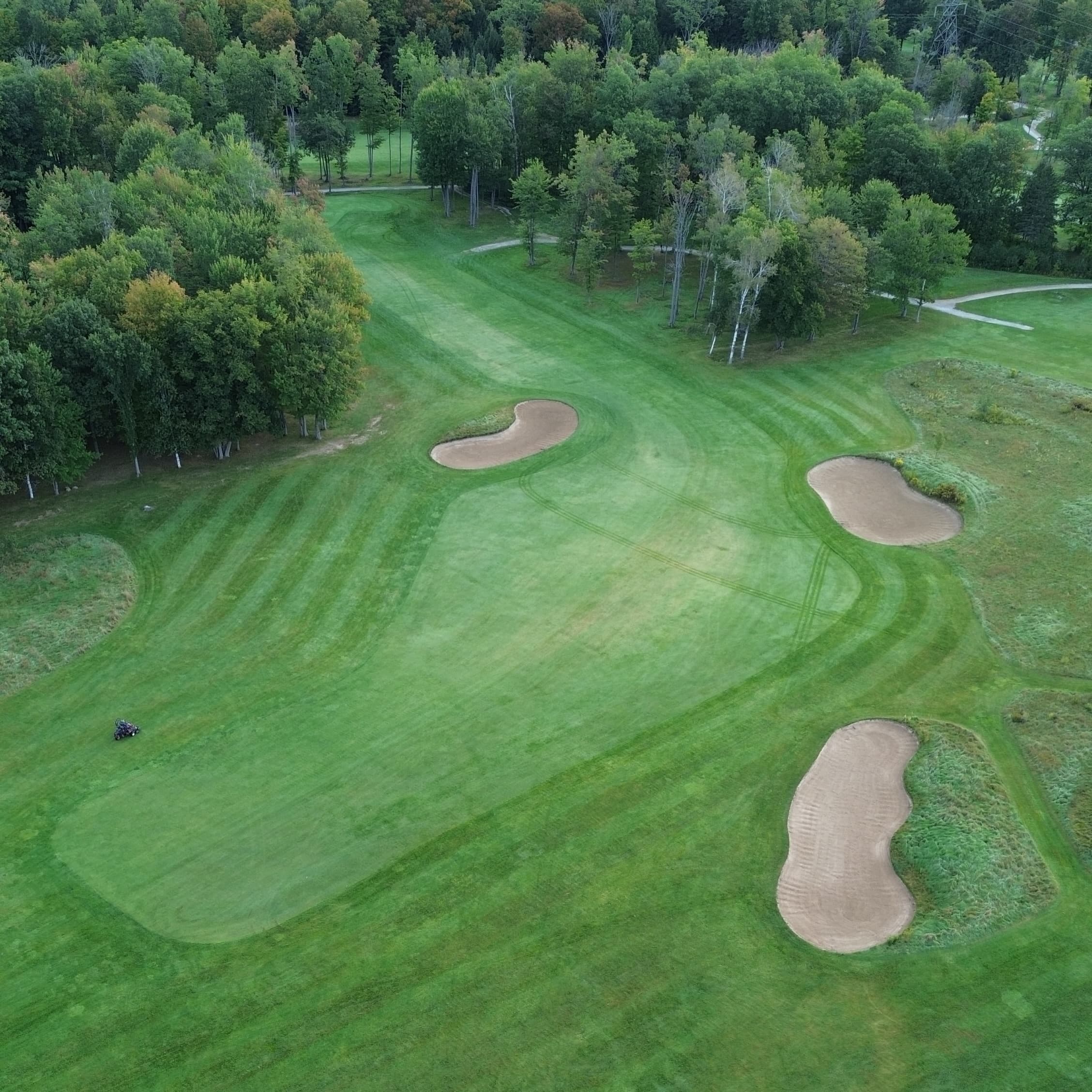 The course is set for Club Championship Round 1 π