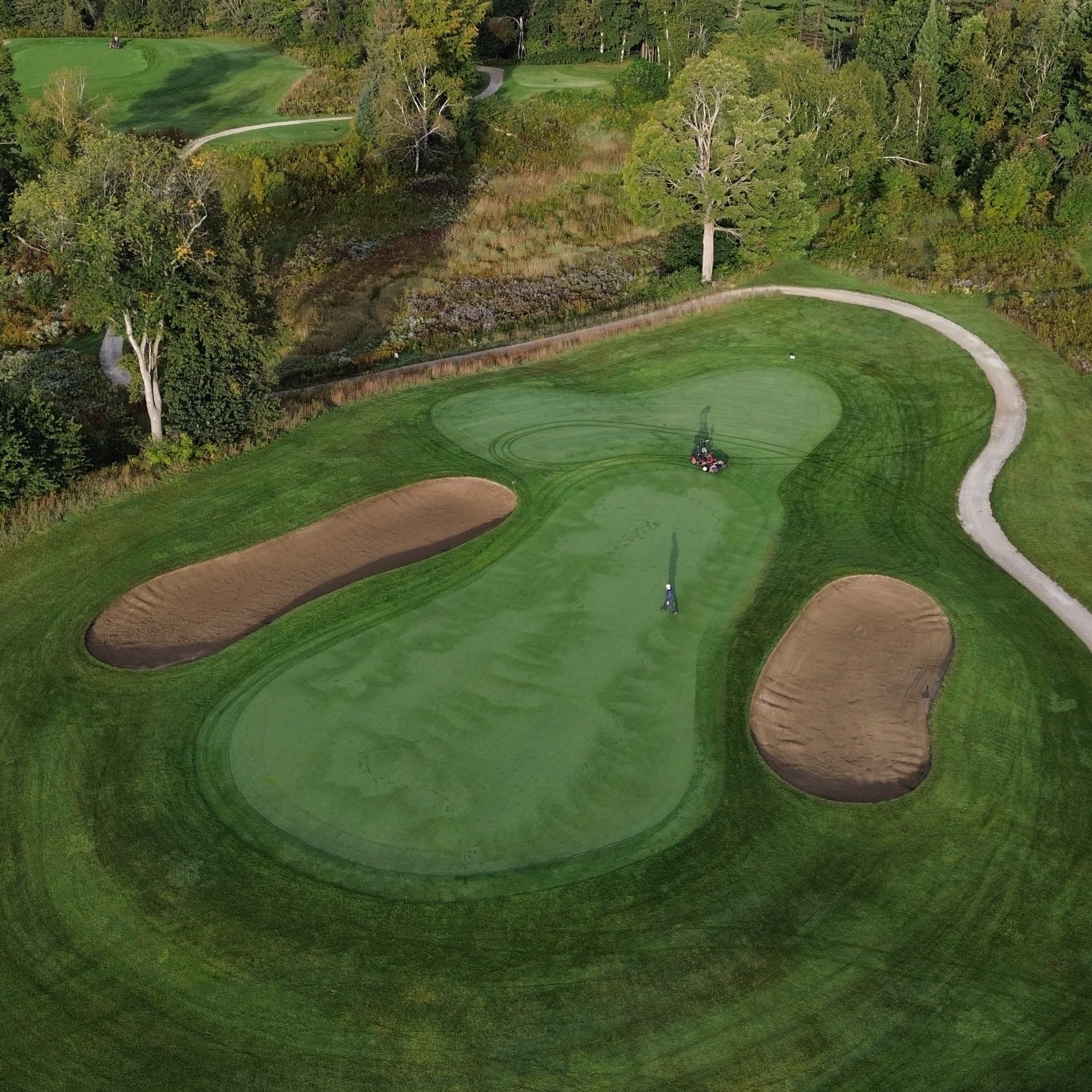 The course is set for Club Championship Round 1 π