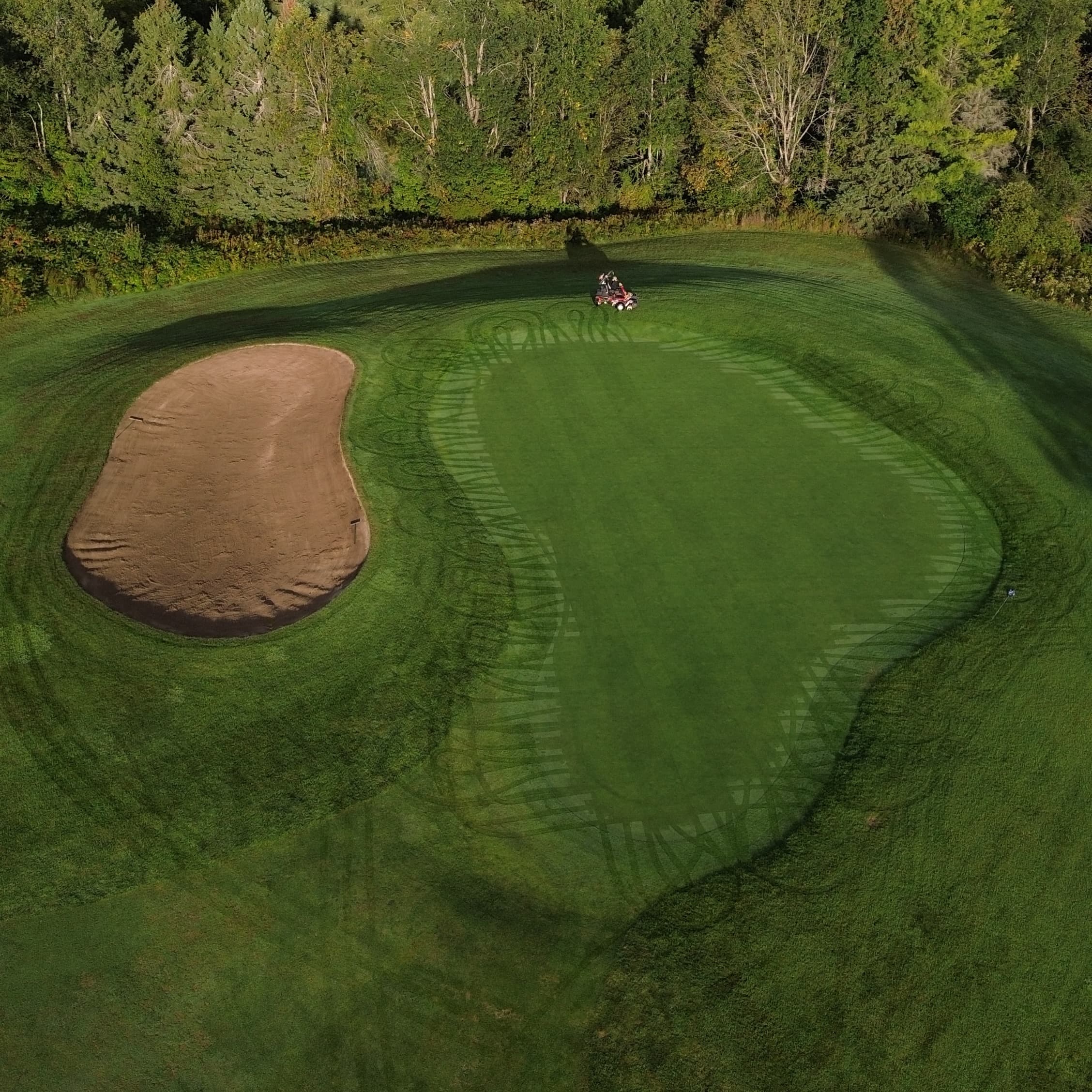 The course is set for Club Championship Round 1 π