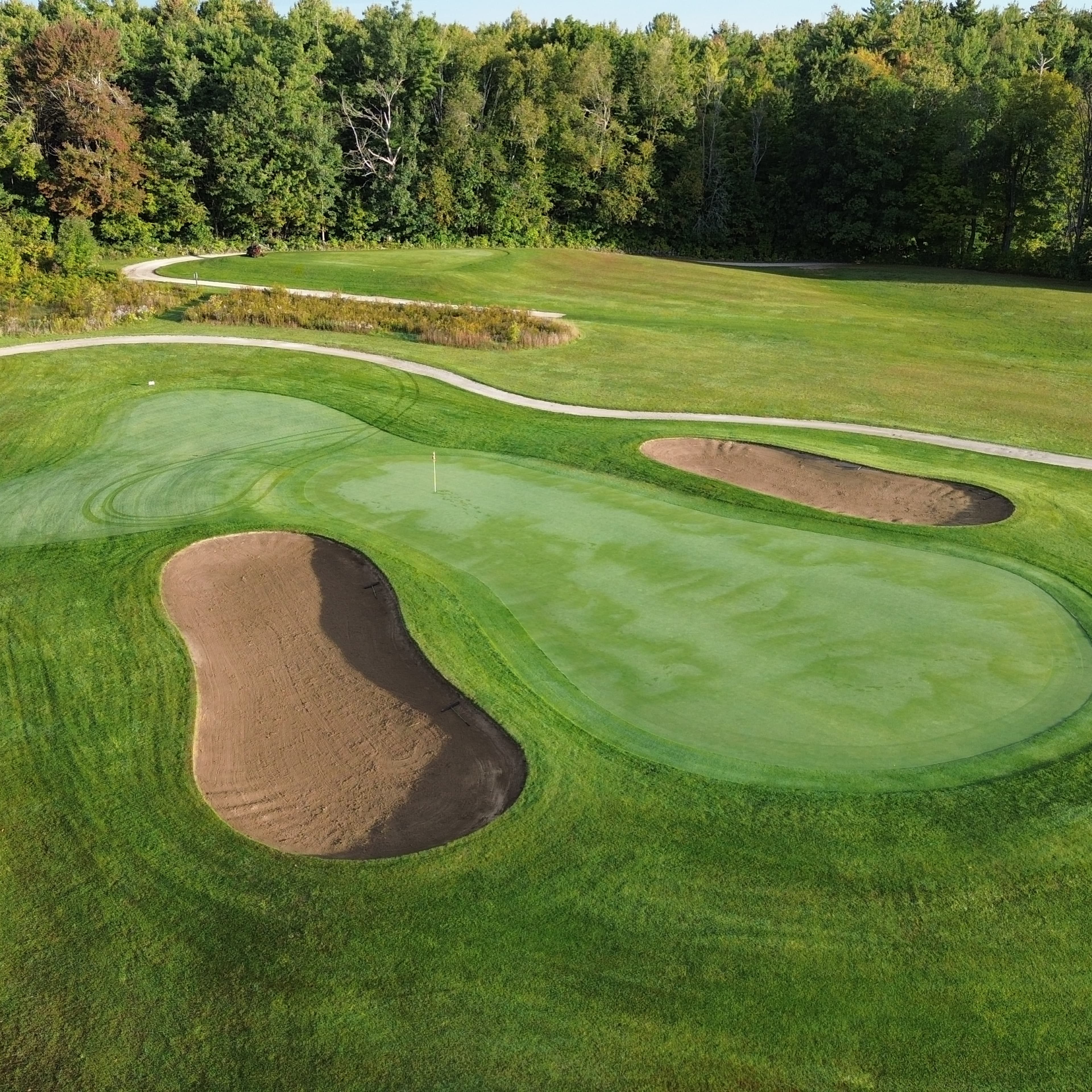 The course is set for Club Championship Round 1 π
