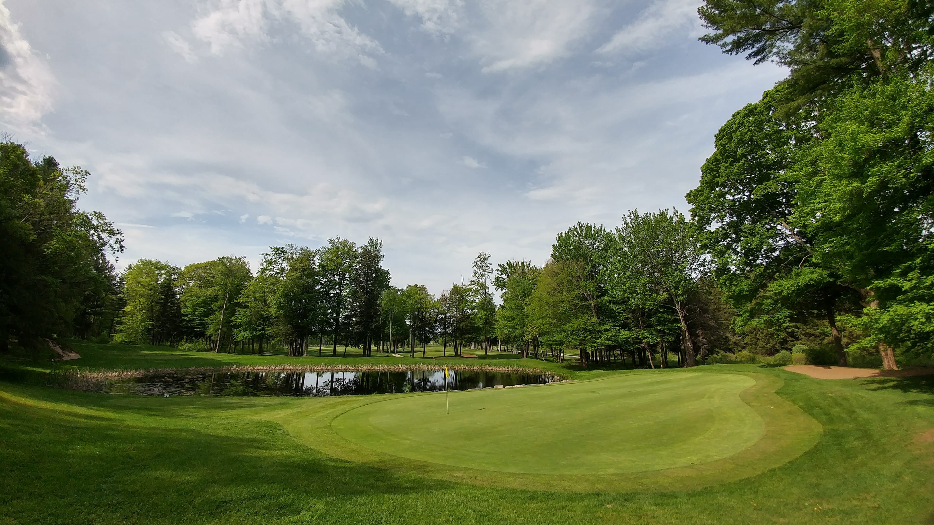Drone image of Lake St. George