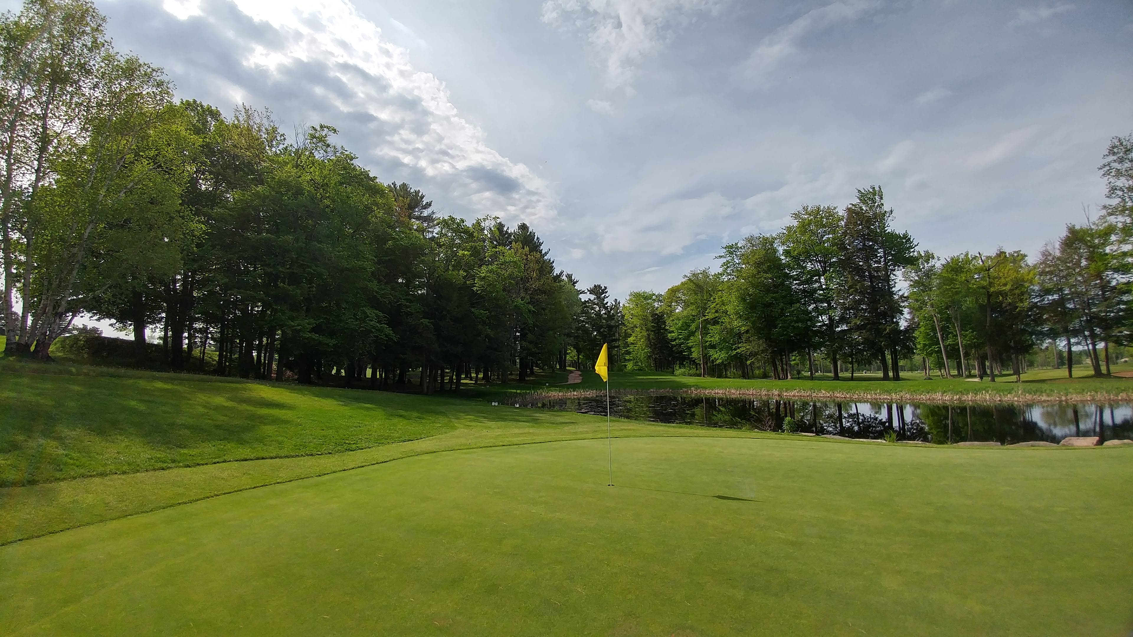 Drone image of Lake St. George