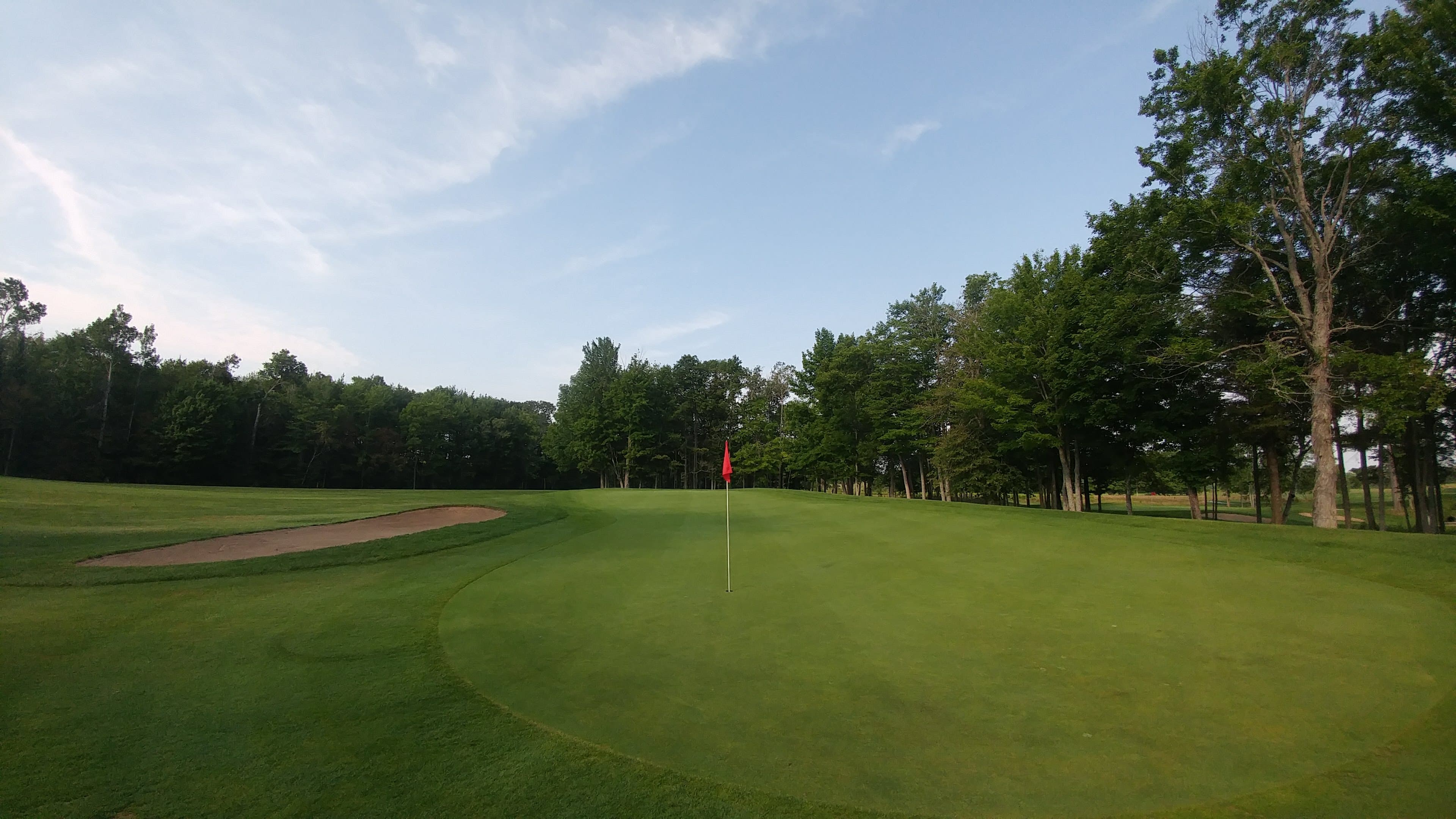 Drone image of Lake St. George