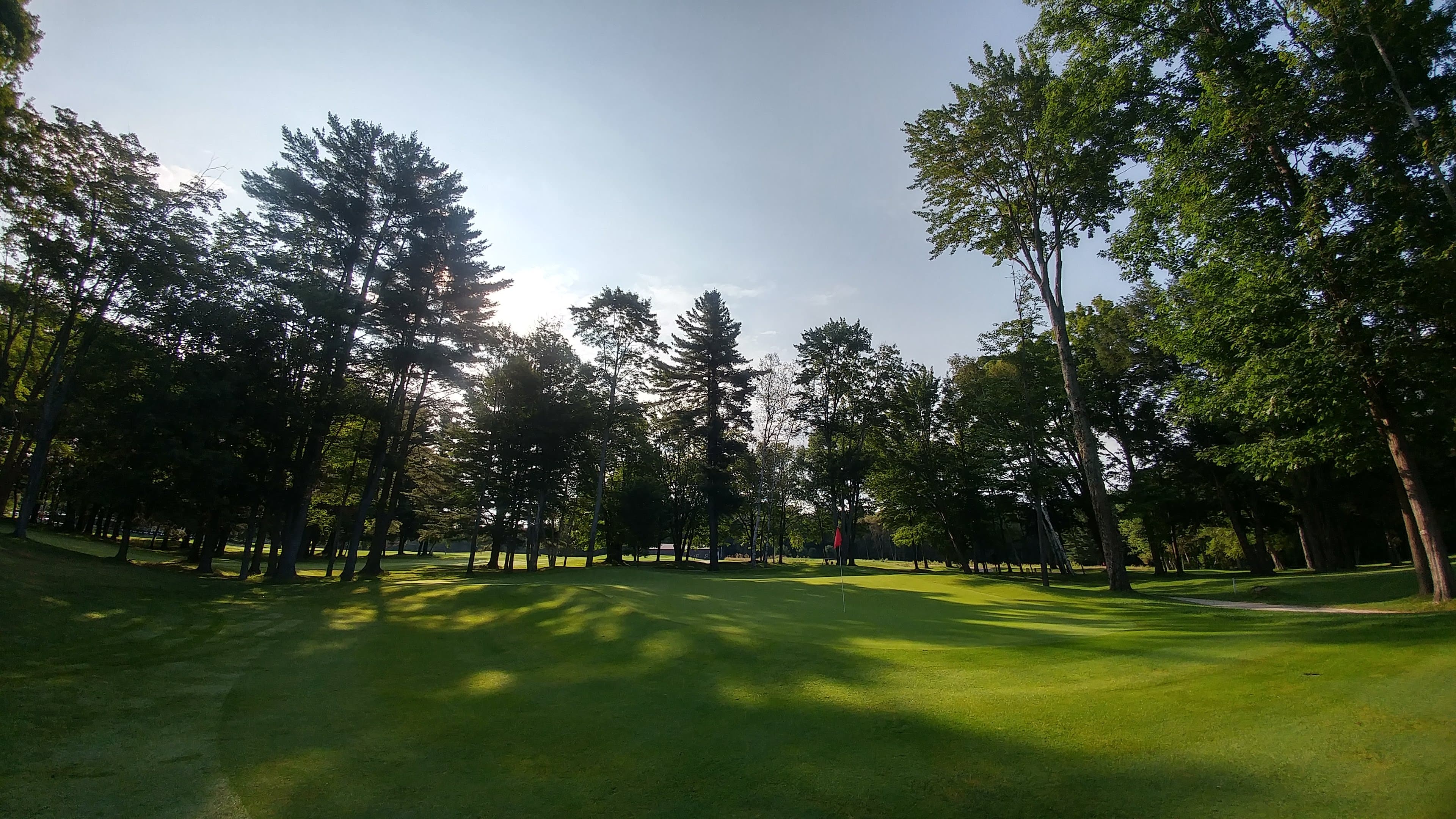 Drone image of Lake St. George