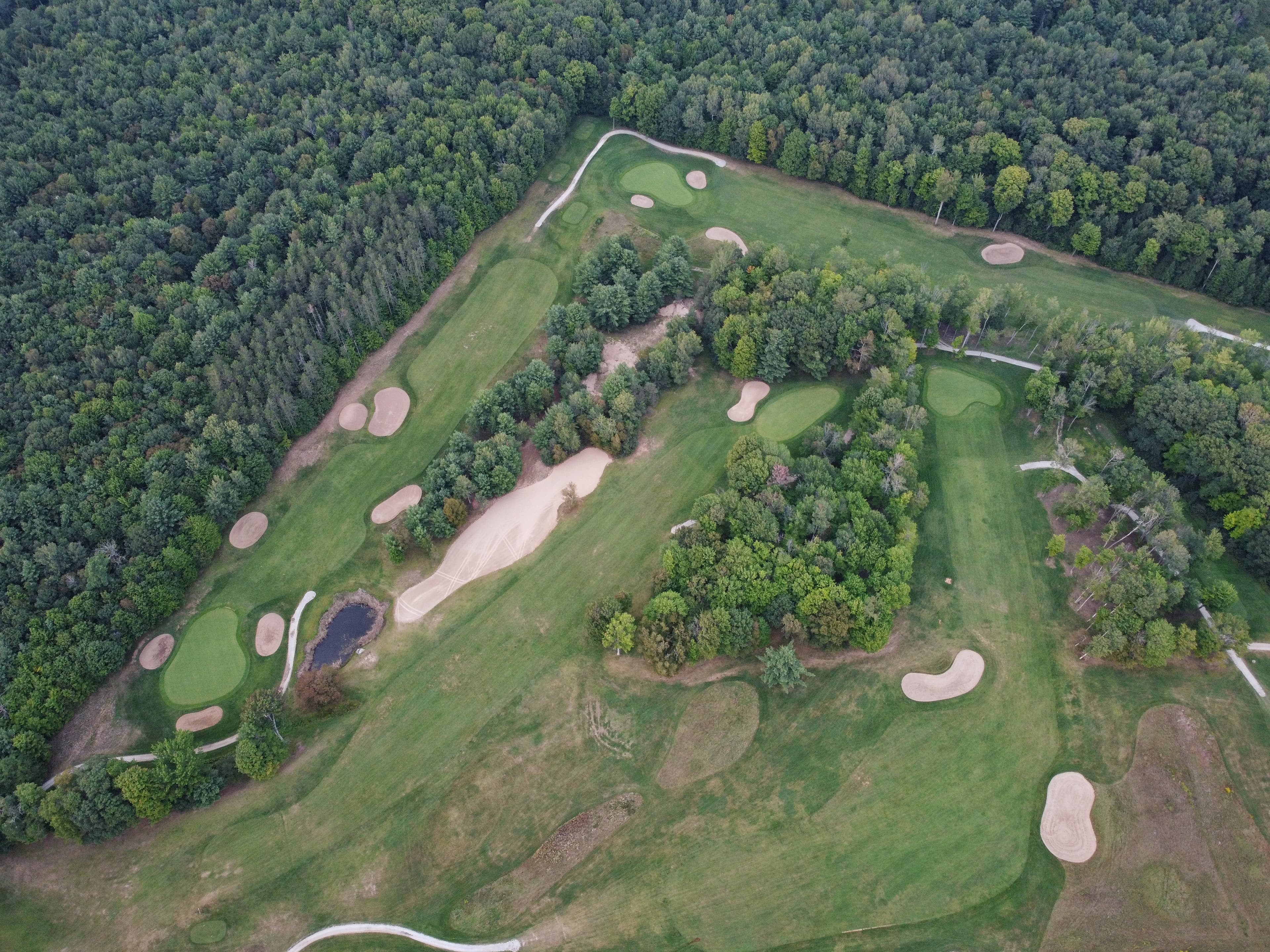 Drone image of Lake St. George