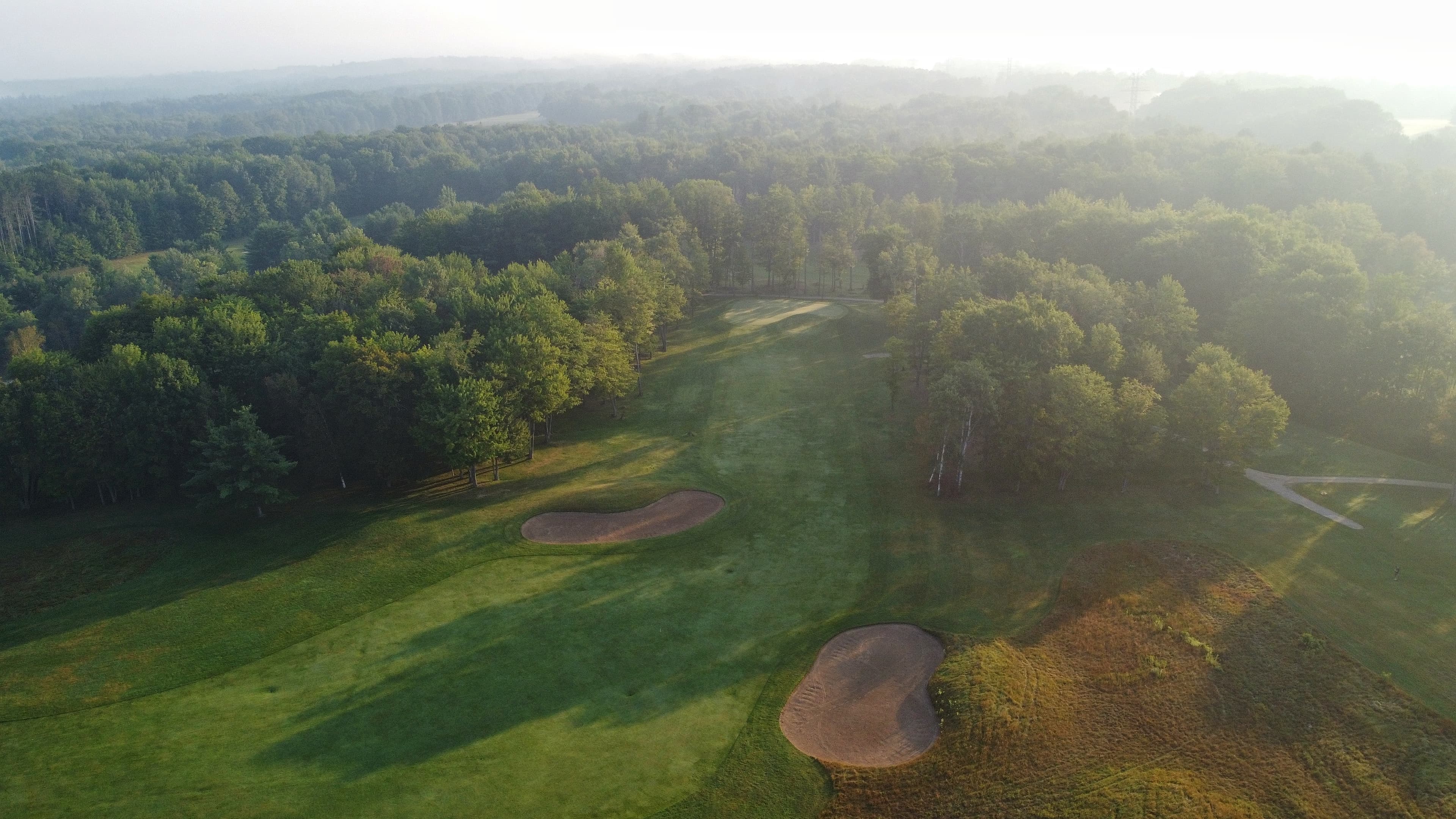 Drone image of Lake St. George
