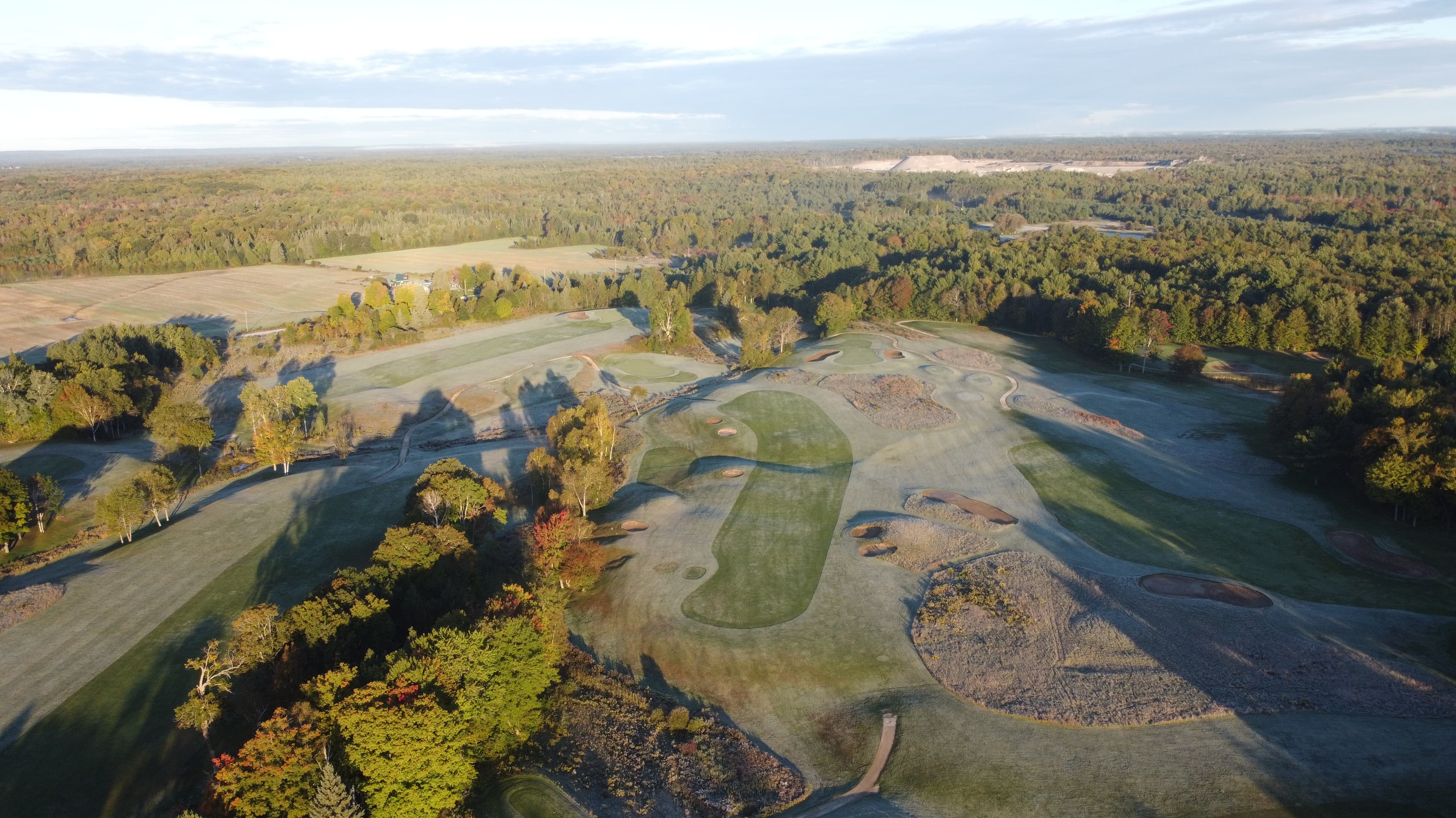 Drone image of Lake St. George
