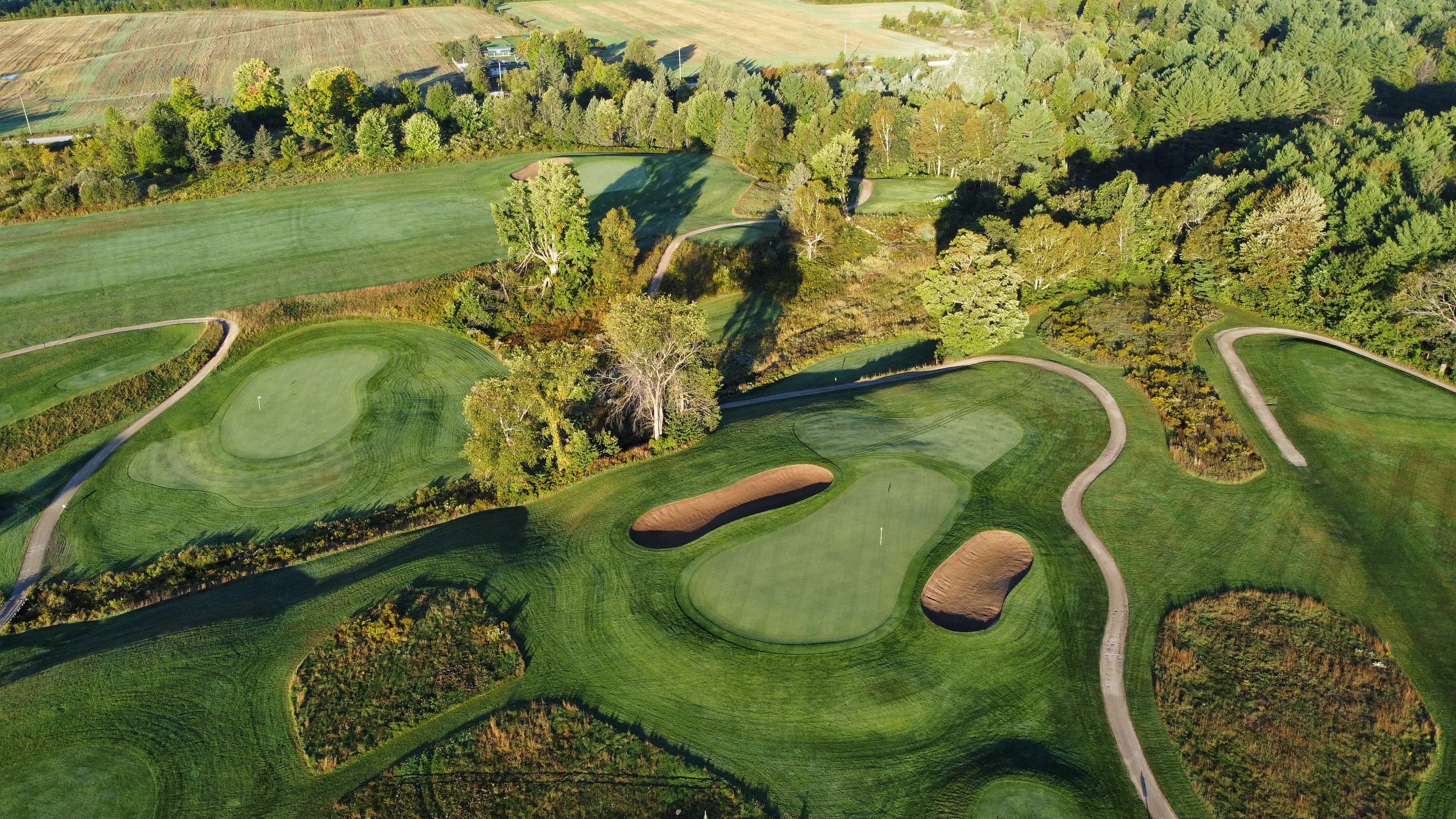 Drone image of Lake St. George
