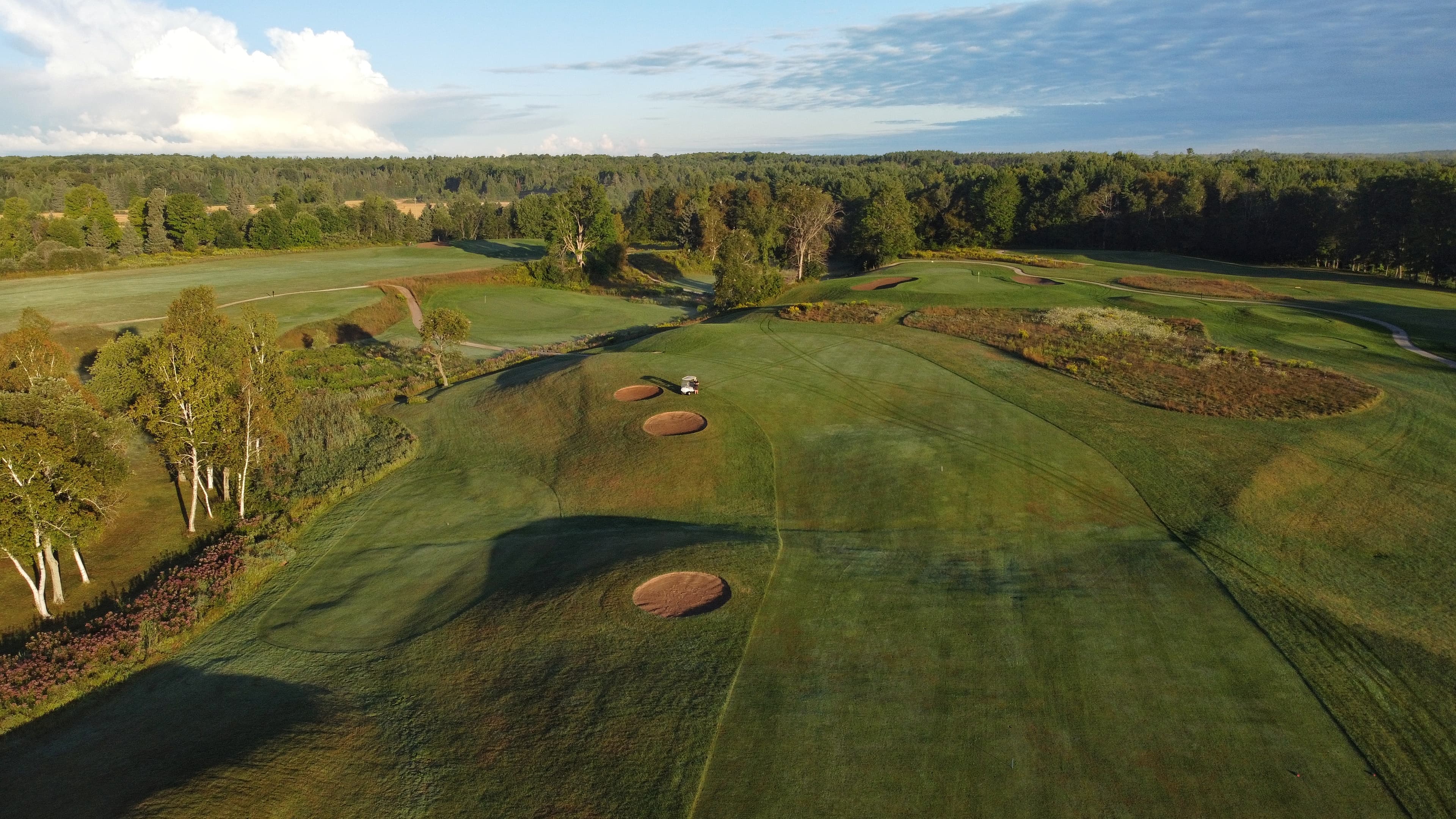 Drone image of Lake St. George