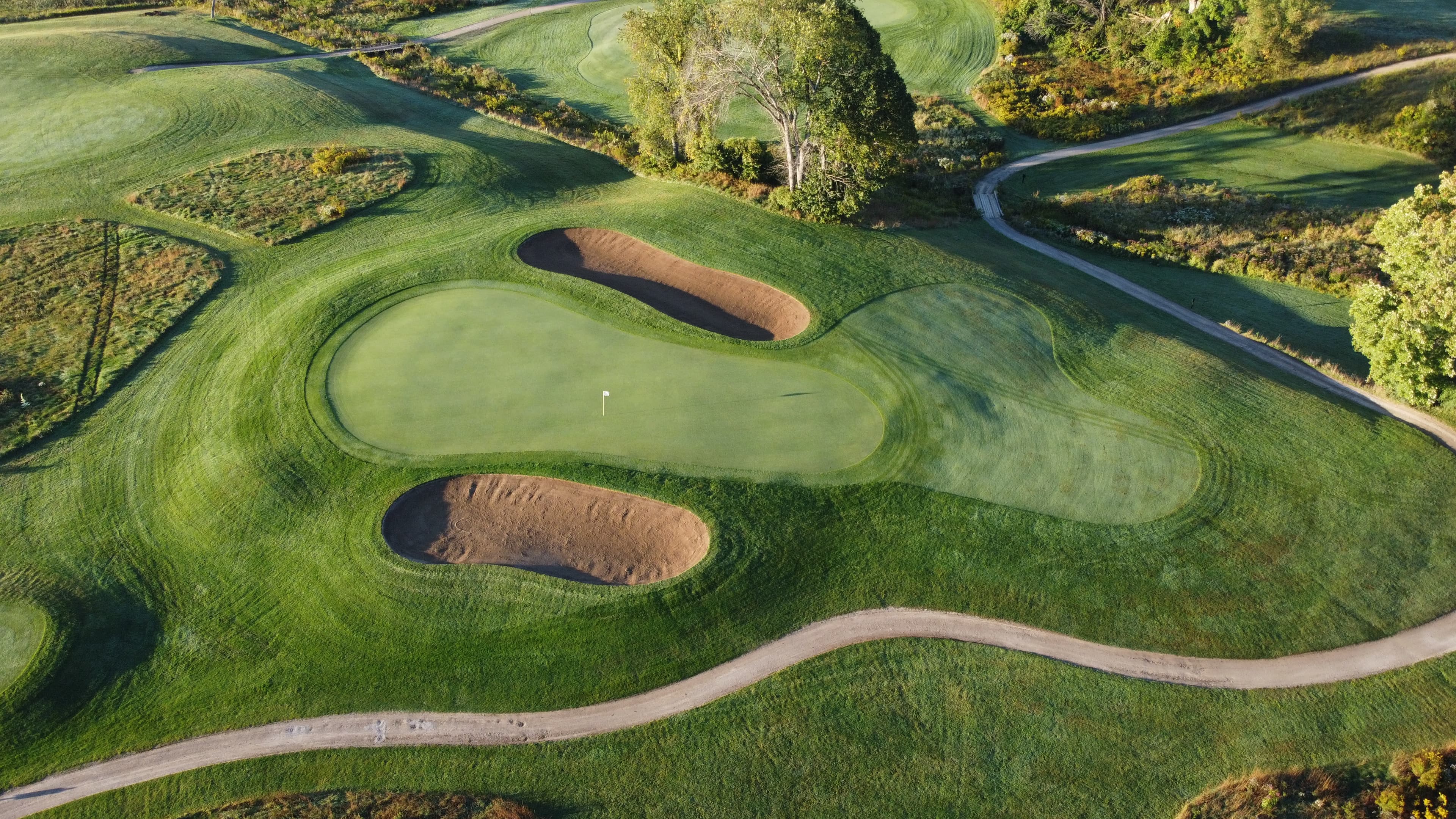 Drone image of Lake St. George