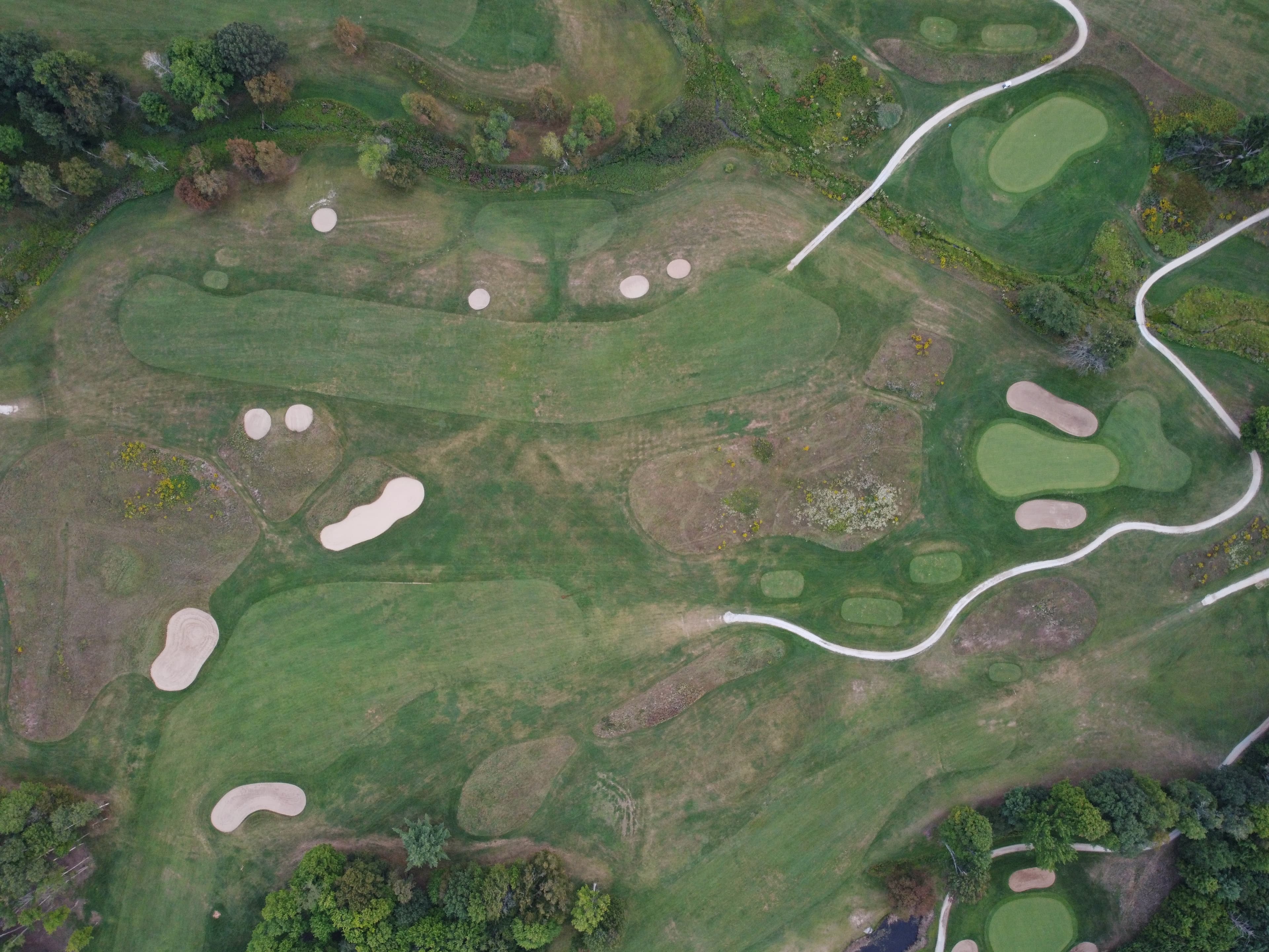 Drone image of Lake St. George