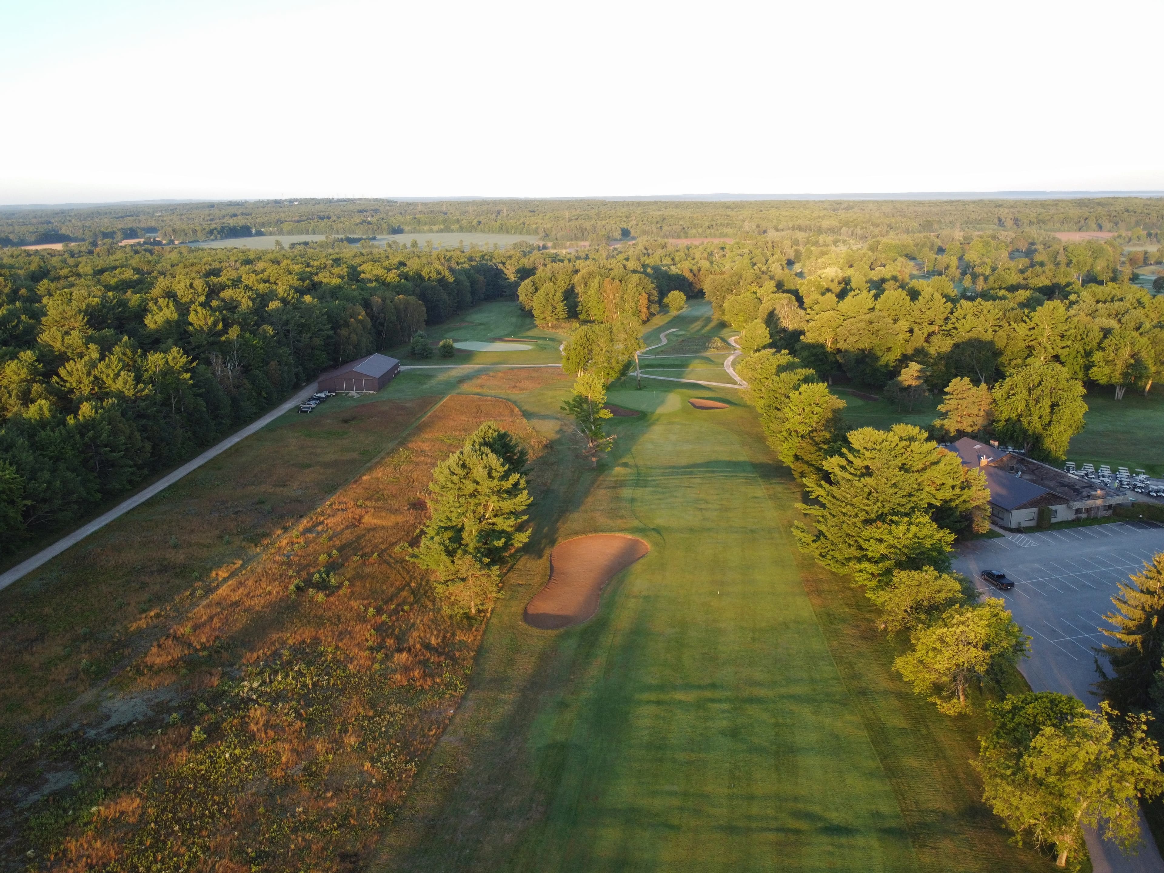 Drone image of Lake St. George